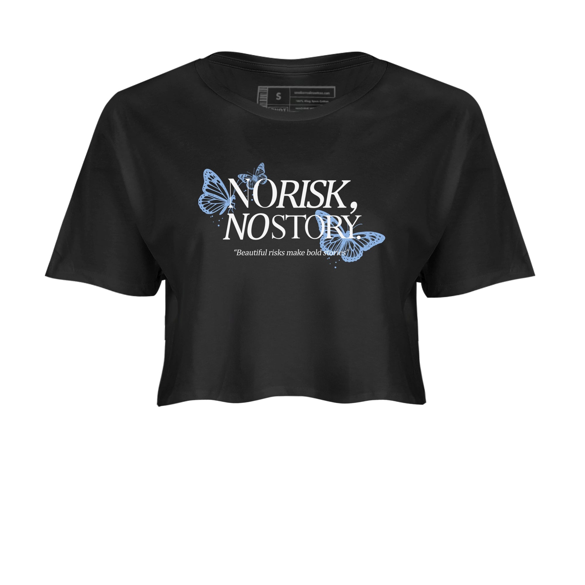 No Risk No Story snkmatch Women's Top - Air Jordan 4 Forget Me Not