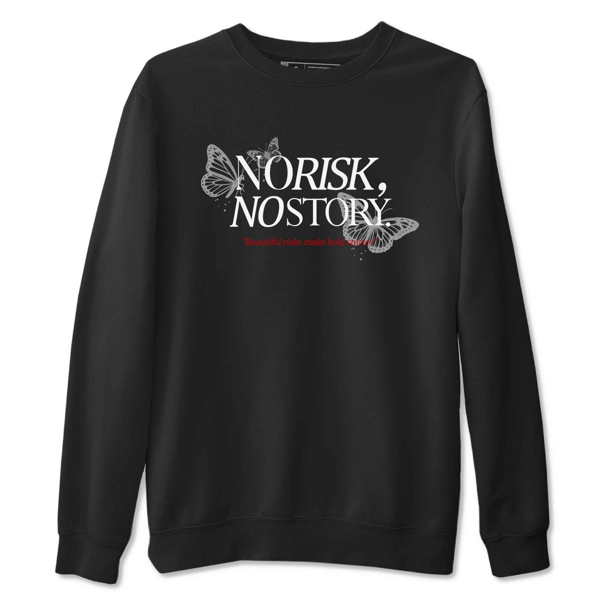 No Risk No Story snkmatch Tees - Air Jordan 4 White Cement