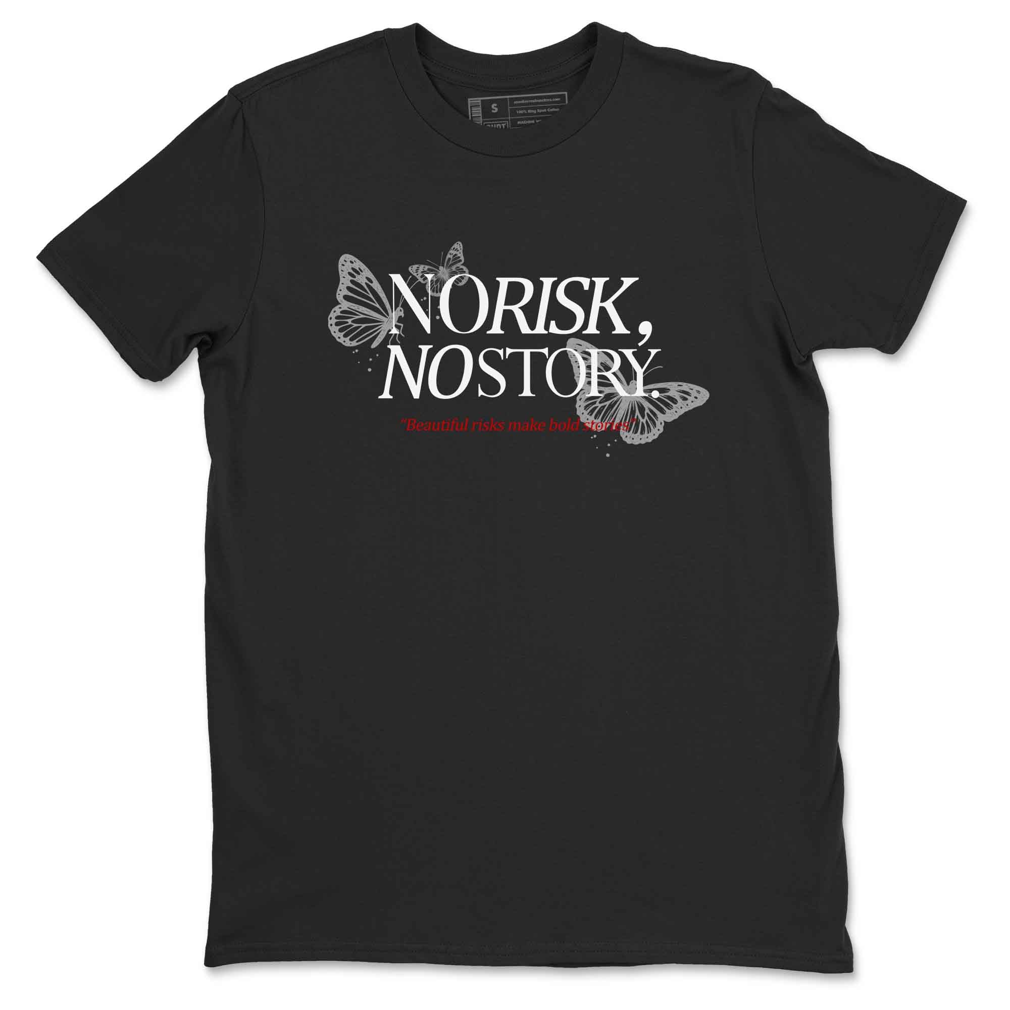 No Risk No Story snkmatch Tees - Air Jordan 4 White Cement