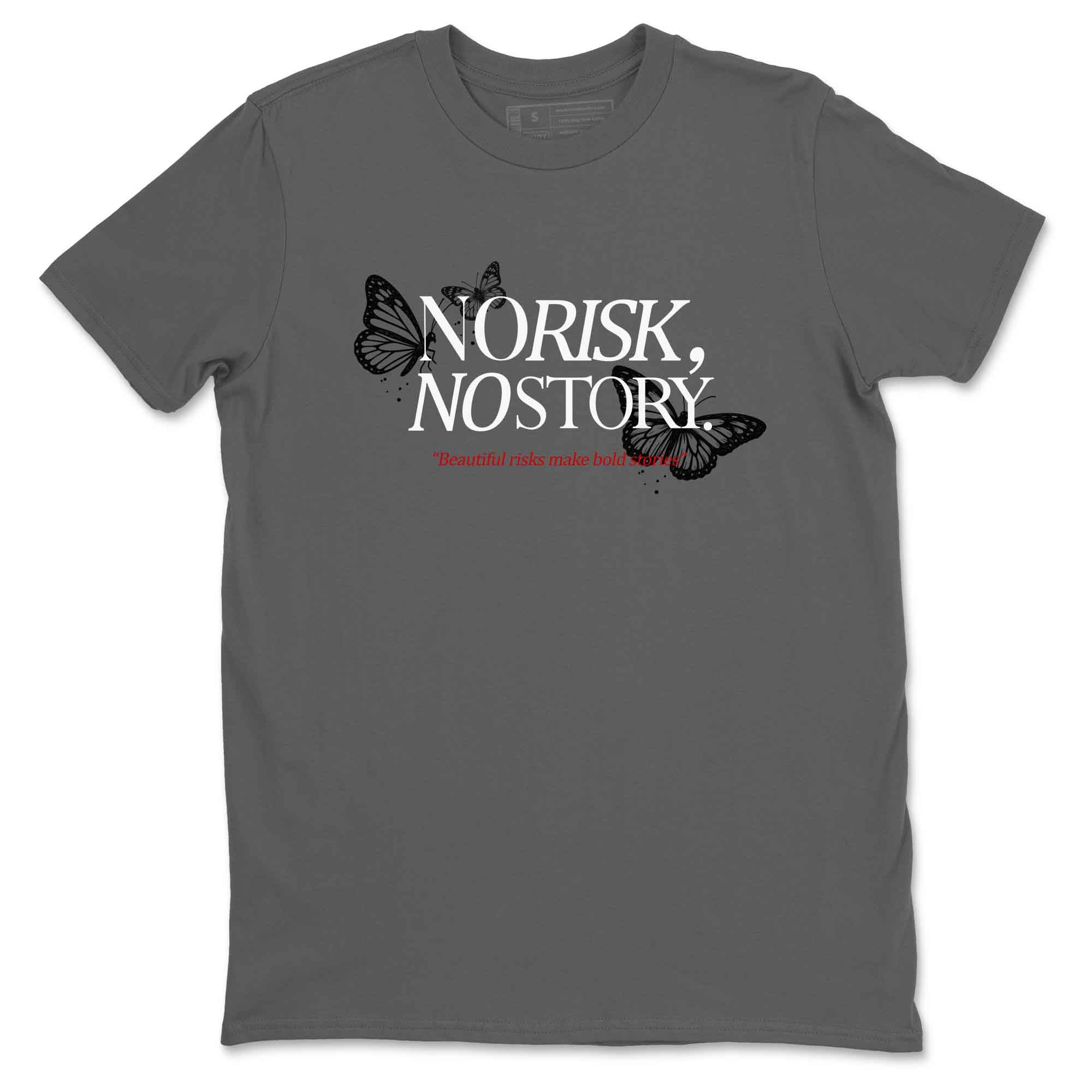 No Risk No Story snkmatch Tees - Air Jordan 4 White Cement