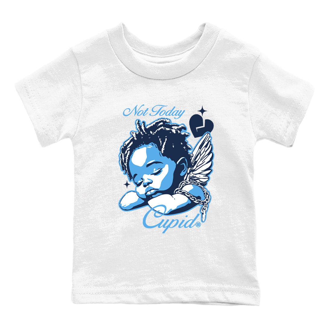 Not Today Cupid snkmatch Tees Kids - Air Jordan 1 Obsidian