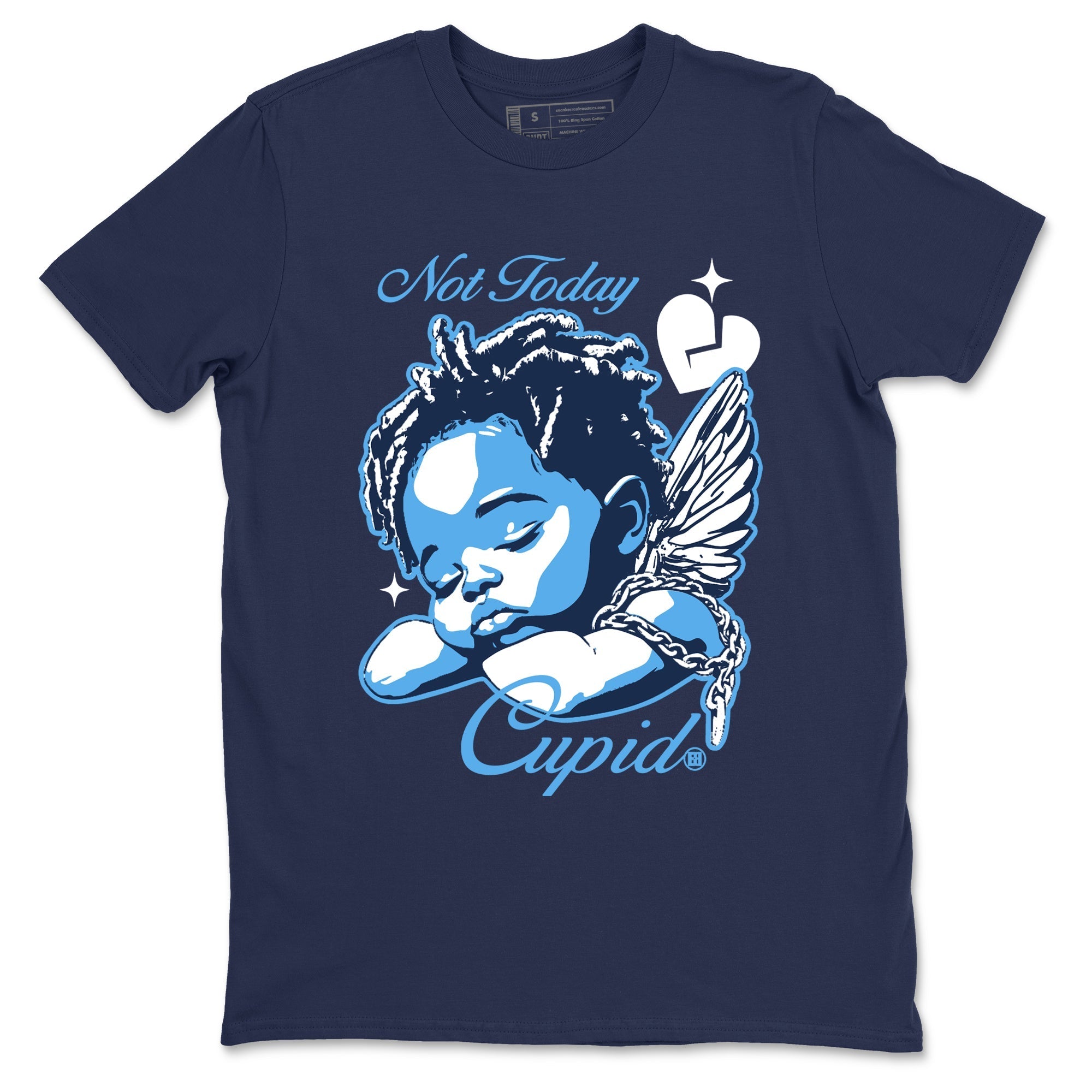 Not Today Cupid snkmatch Tees - Air Jordan 1 Obsidian