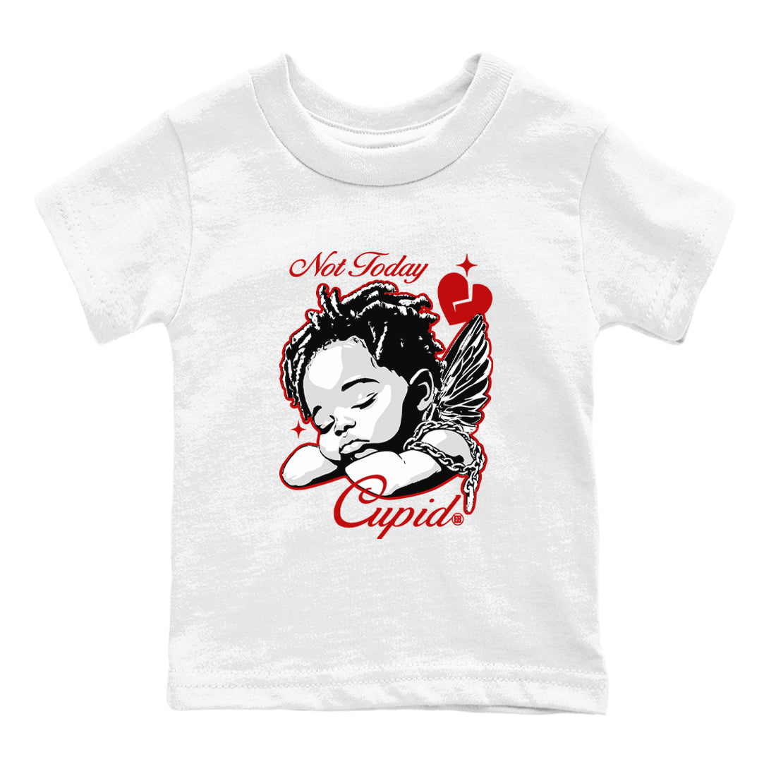 Not Today Cupid snkmatch Tees Kids - Air Jordan 11 Bred