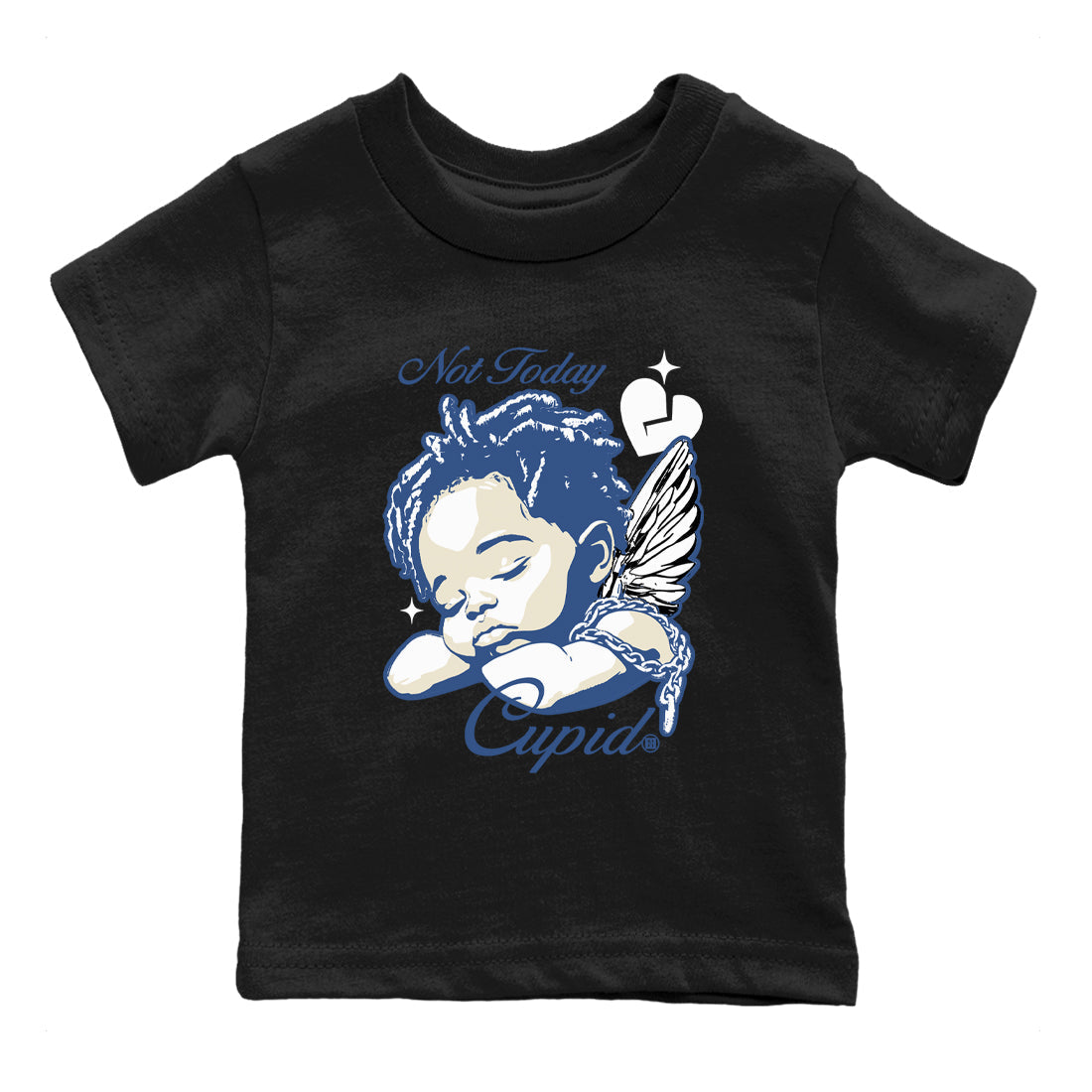 Not Today Cupid snkmatch Tees Kids - Air Jordan 3 A Ma Maniere x Diffused Blue