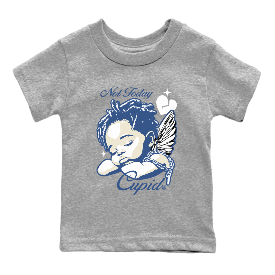 Not Today Cupid snkmatch Tees Kids - Air Jordan 3 A Ma Maniere x Diffused Blue
