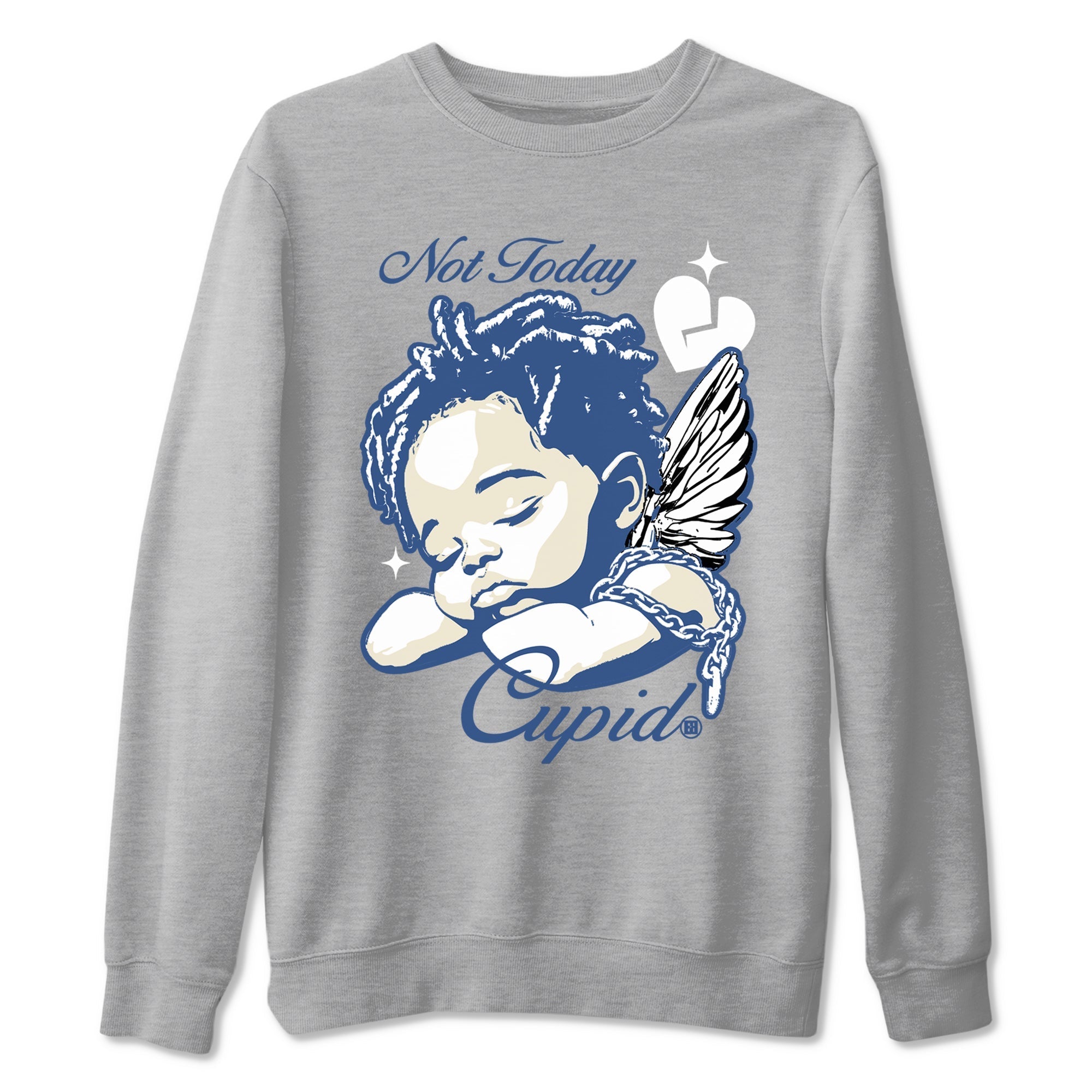 Not Today Cupid snkmatch Tees - Air Jordan 3 A Ma Maniere x Diffused Blue