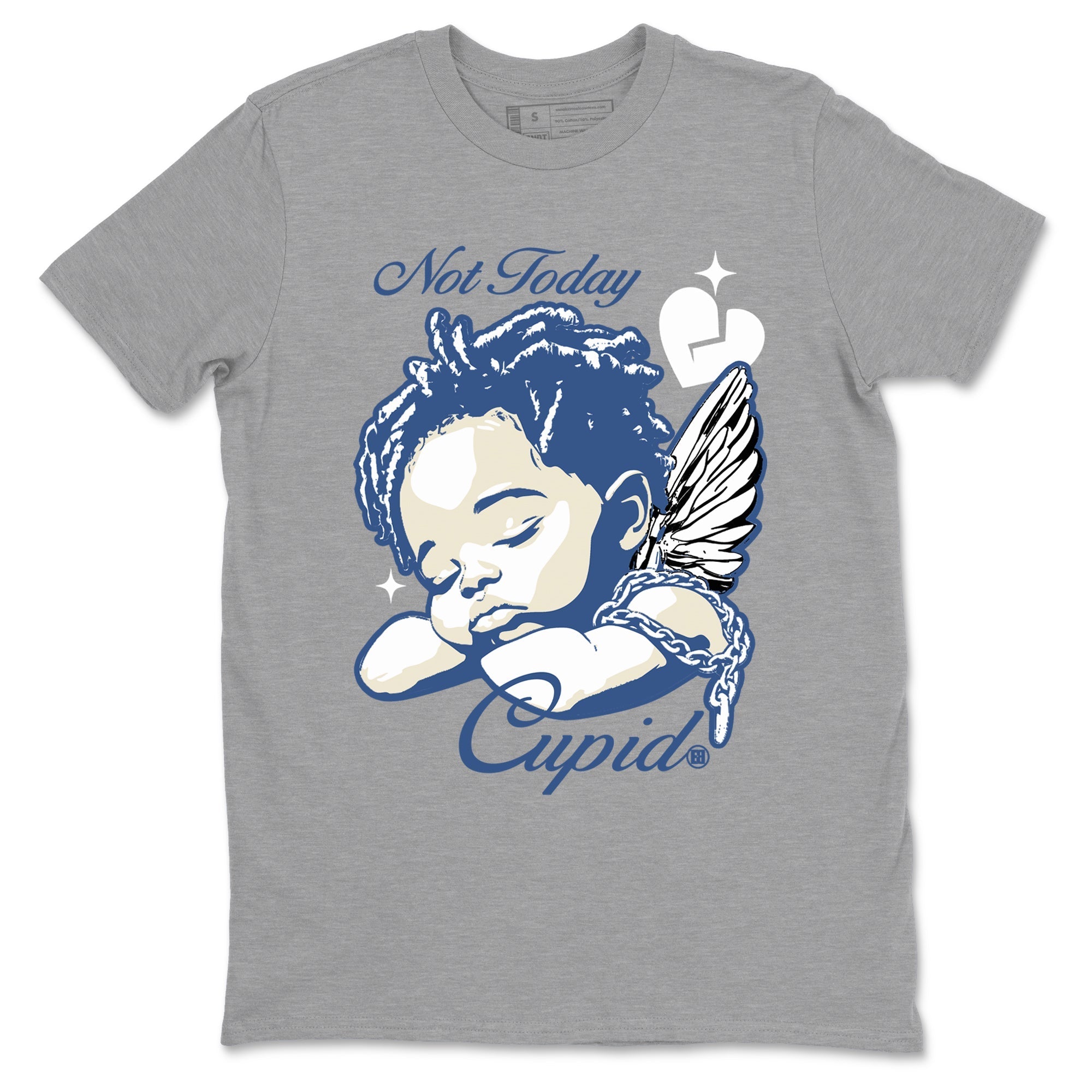 Not Today Cupid snkmatch Tees - Air Jordan 3 A Ma Maniere x Diffused Blue