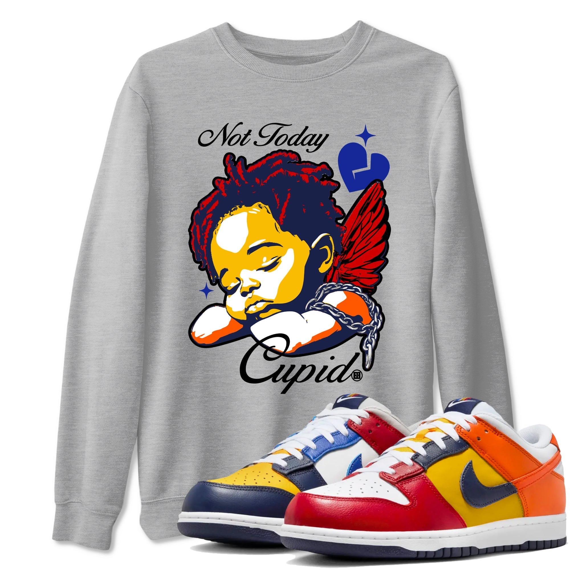 Not Today Cupid snkmatch Tees - Dunk What The