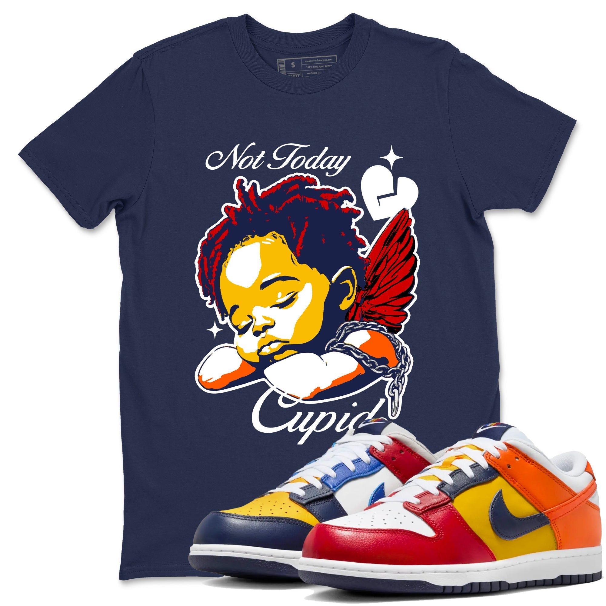 Not Today Cupid snkmatch Tees - Dunk What The