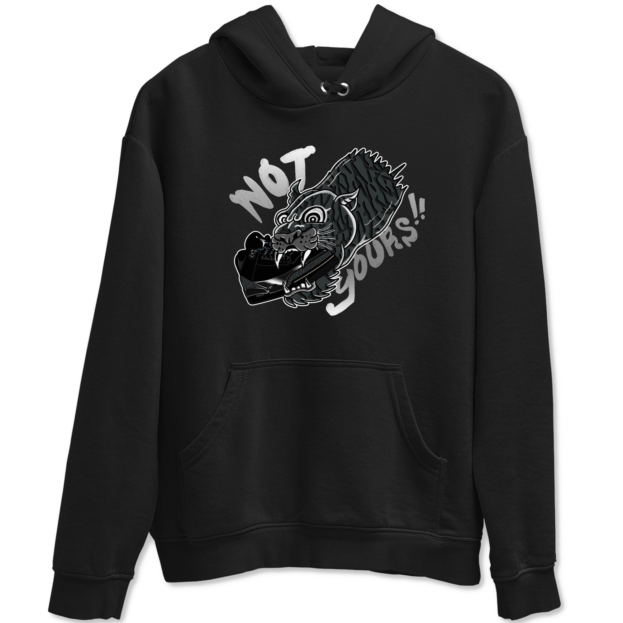 Not Yours snkmatch Tees - Air Jordan 3 Black Cat