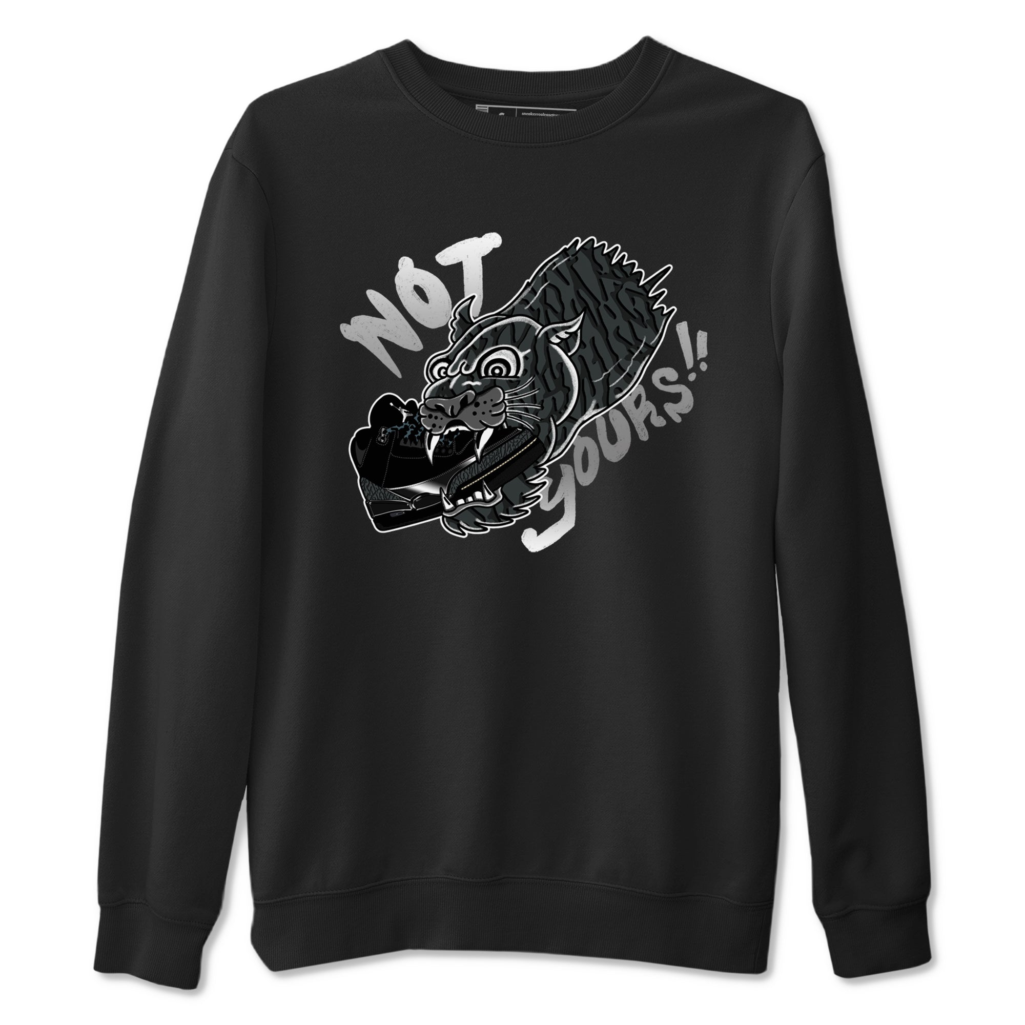 Not Yours snkmatch Tees - Air Jordan 3 Black Cat