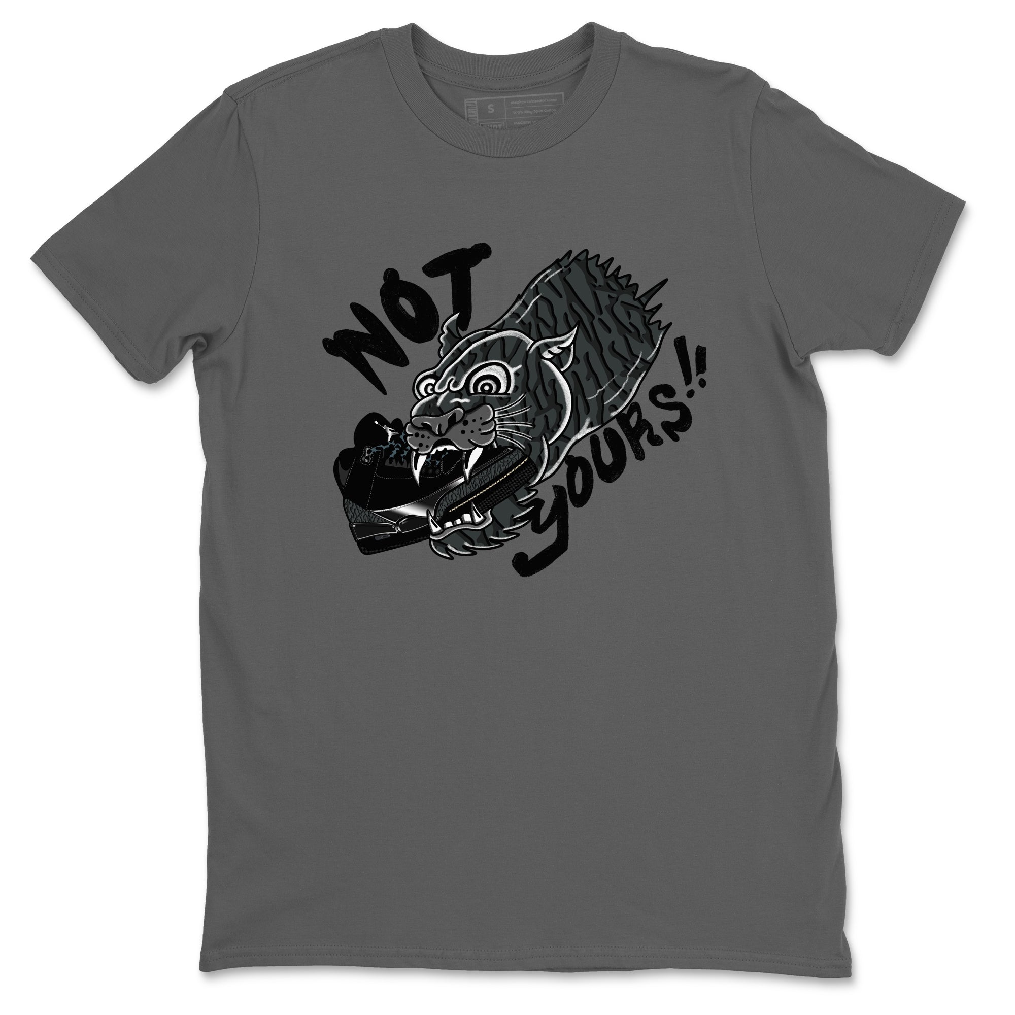 Not Yours snkmatch Tees - Air Jordan 3 Black Cat