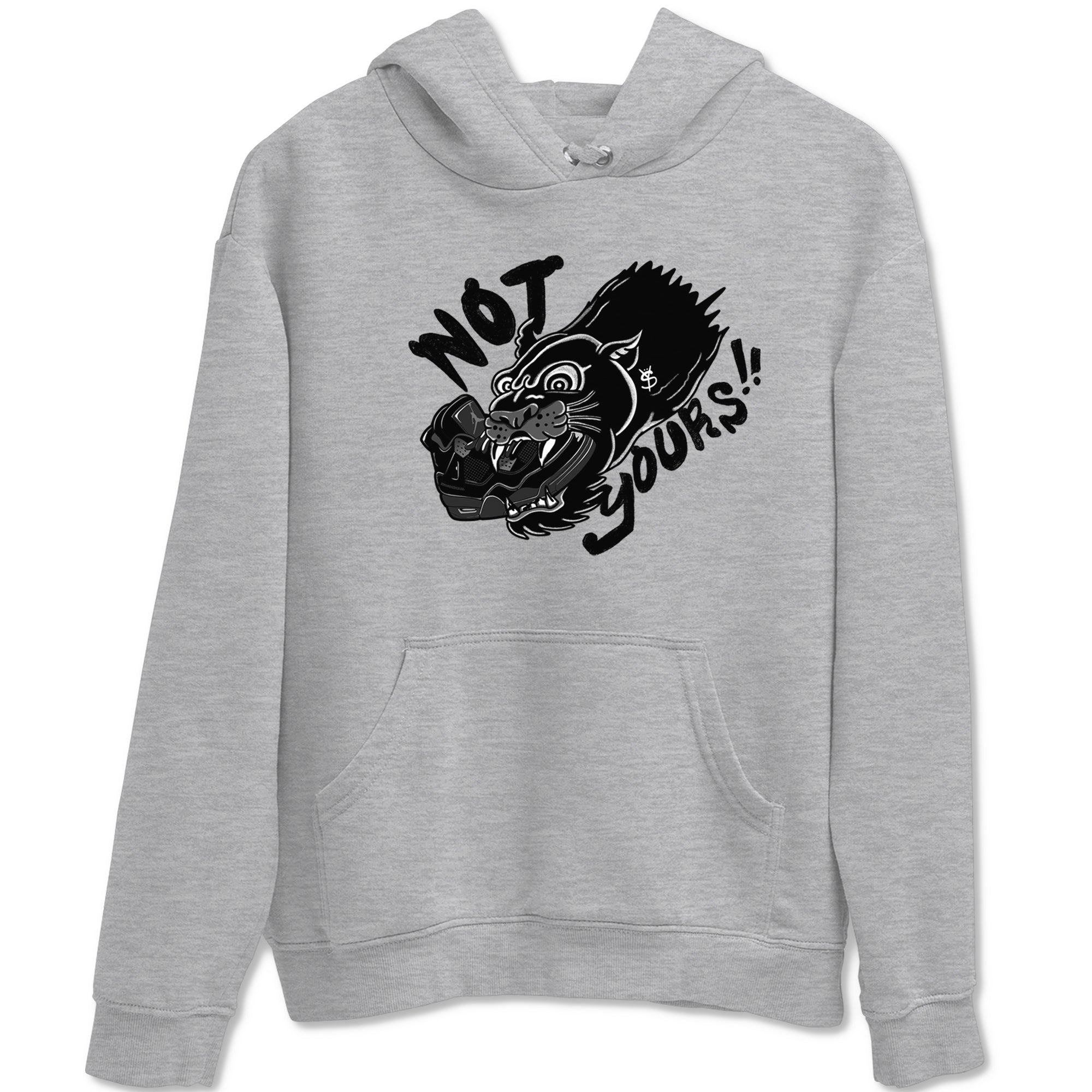 Not Yours snkmatch Tees - Air Jordan 4 Black Cat