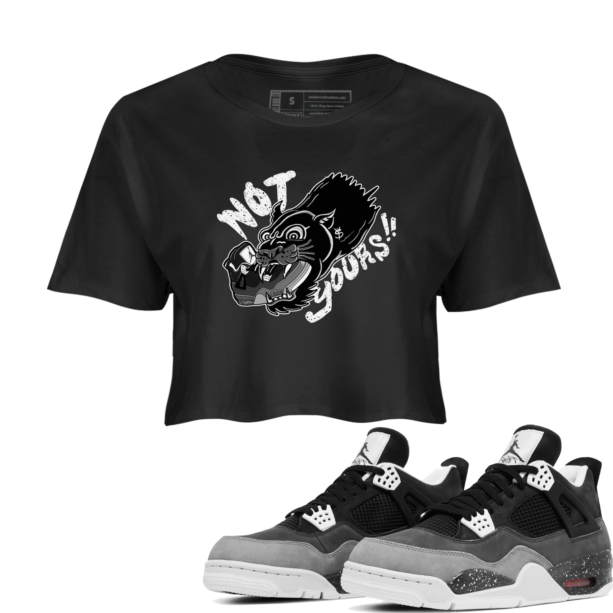 Not Yours snkmatch Women's Top - Air Jordan 4 Fear