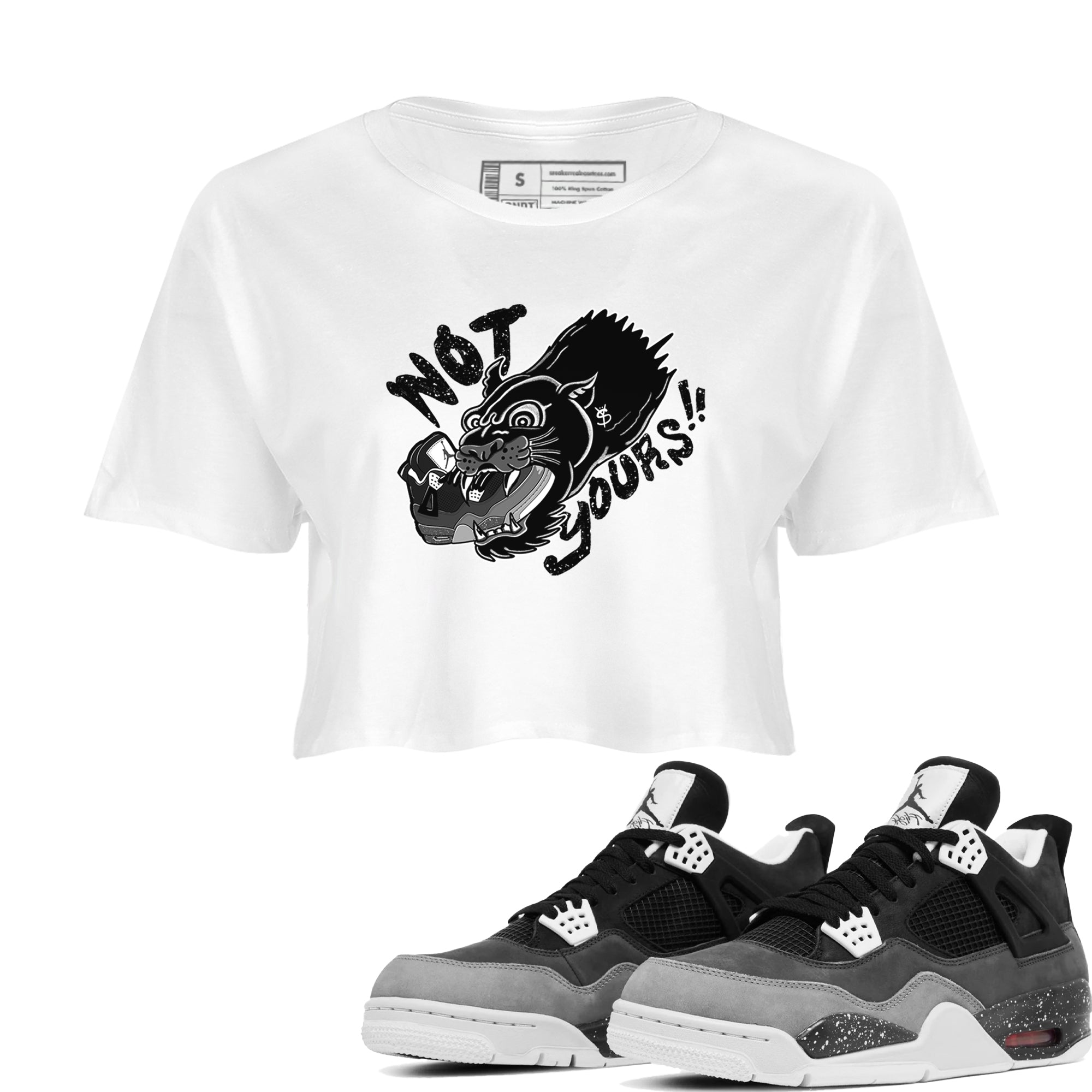 Not Yours snkmatch Women's Top - Air Jordan 4 Fear