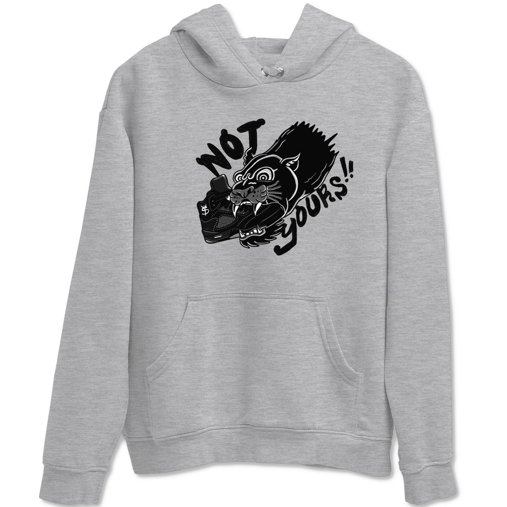 Not Yours snkmatch Tees - Air Jordan 5 Black Cat