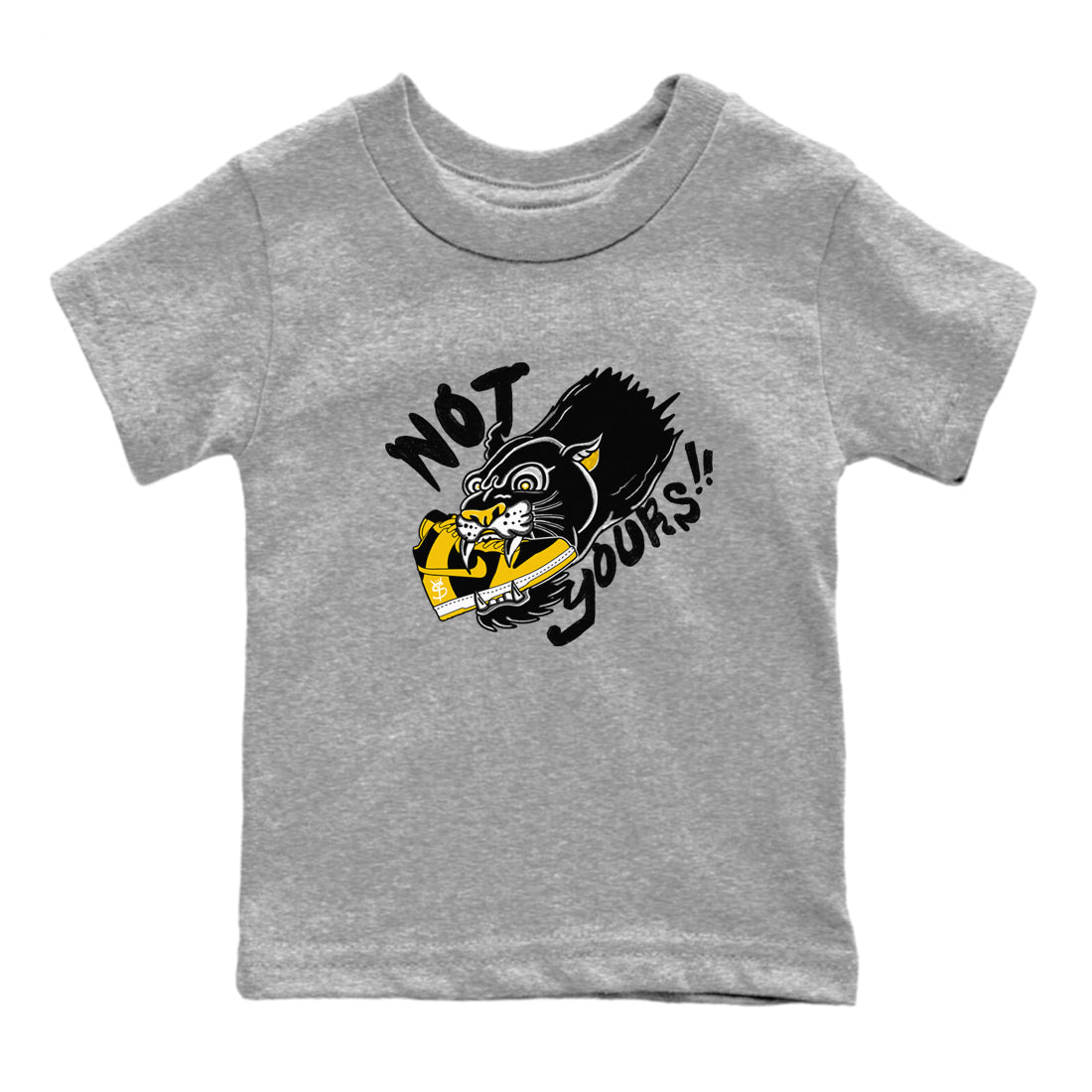 Not Yours snkmatch Tees Kids - Dunk High Pollen