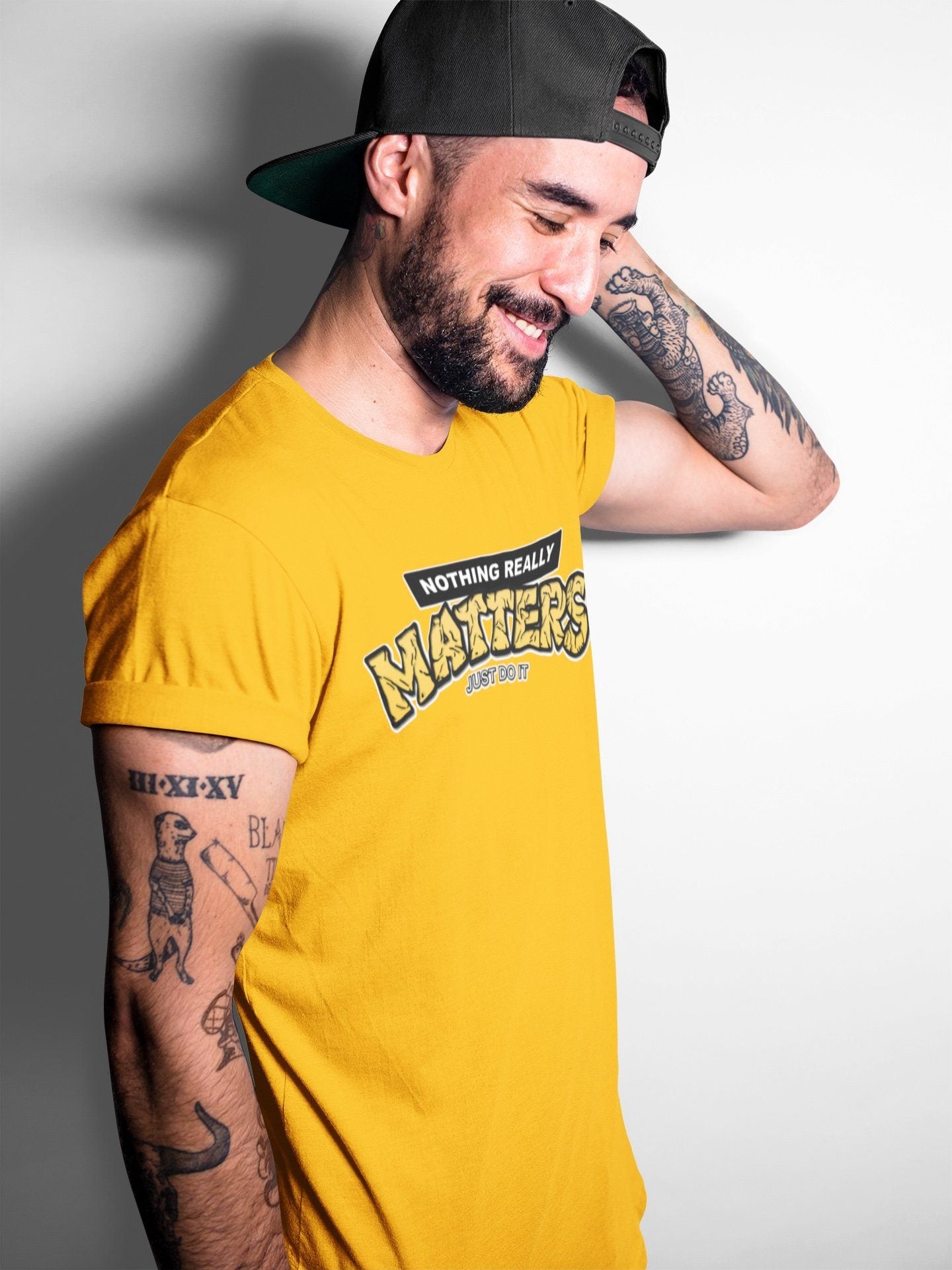 Nothing Matters Unisex Tops - Air Jordan 1 Pollen