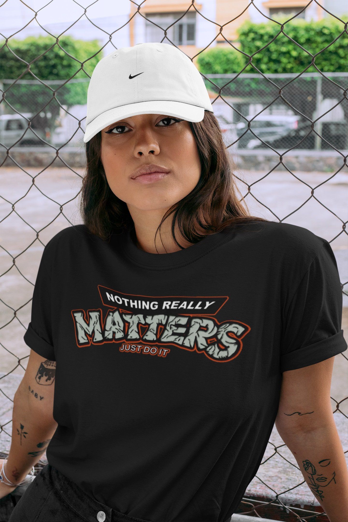 Nothing Matters Unisex Tops - Air Jordan 1 Seafoam