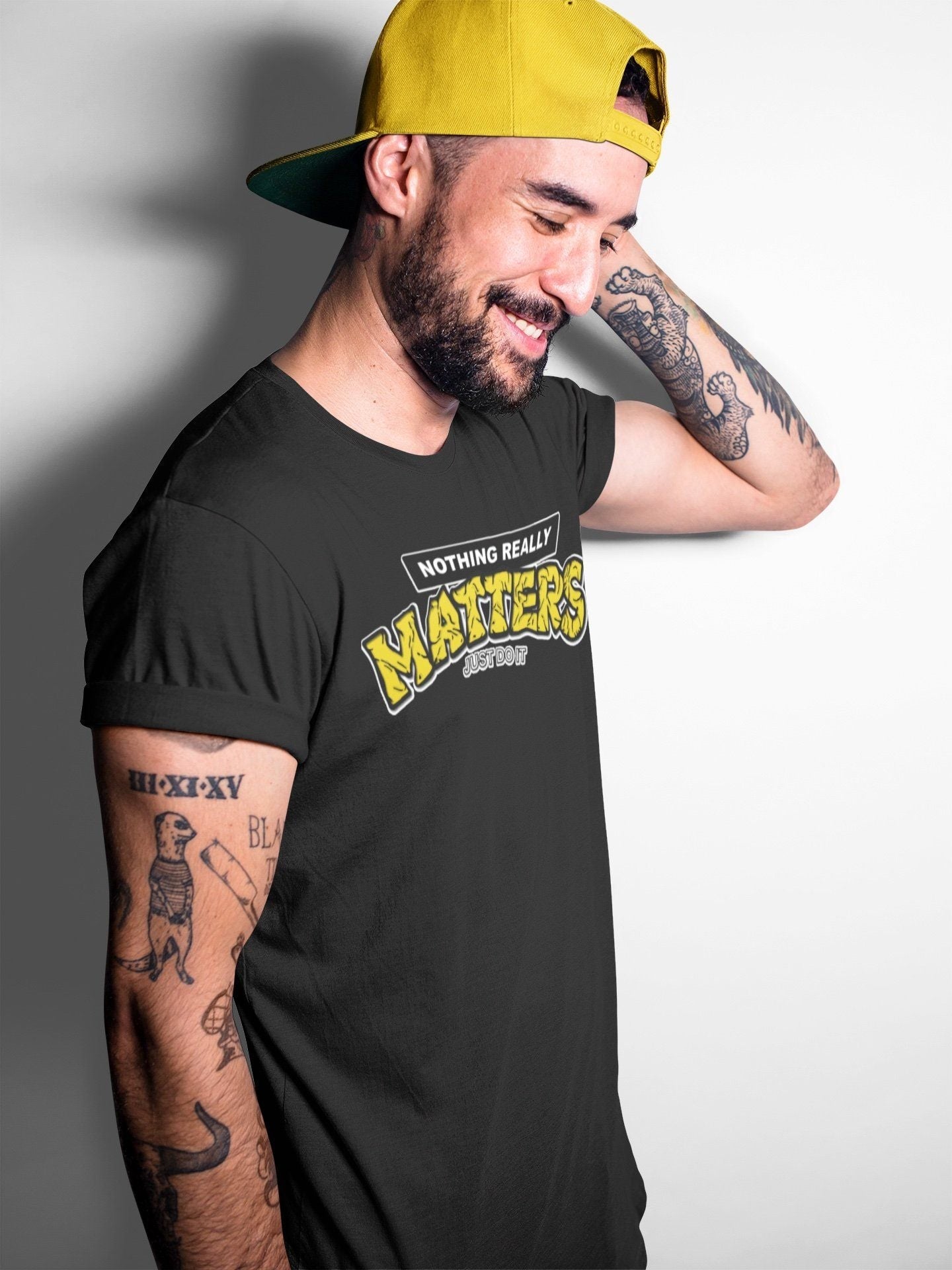Nothing Matters Unisex Tops - Air Jordan 4 Lightning