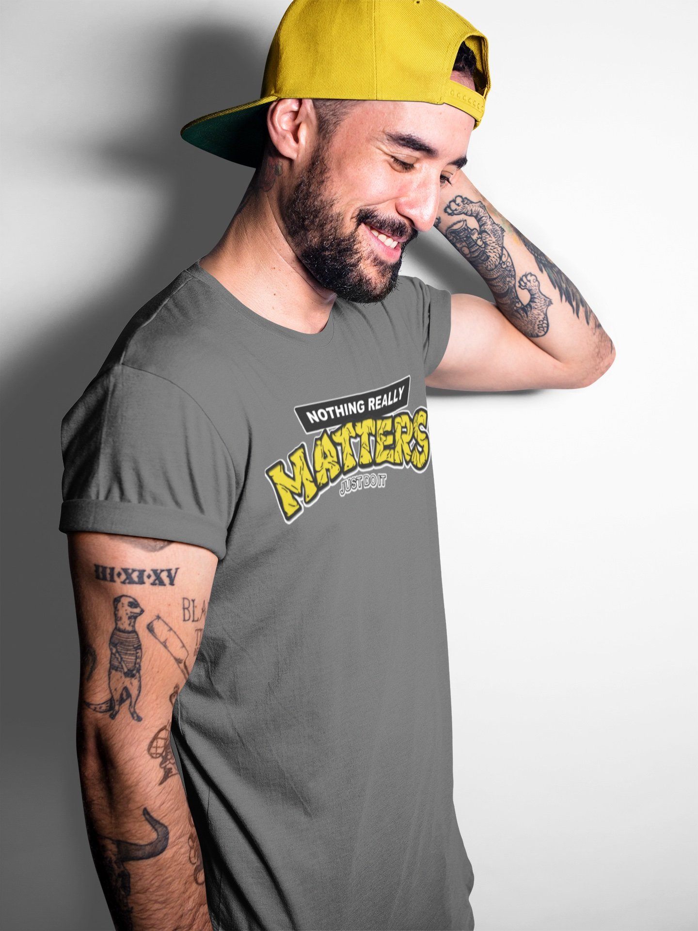 Nothing Matters Unisex Tops - Air Jordan 4 Lightning