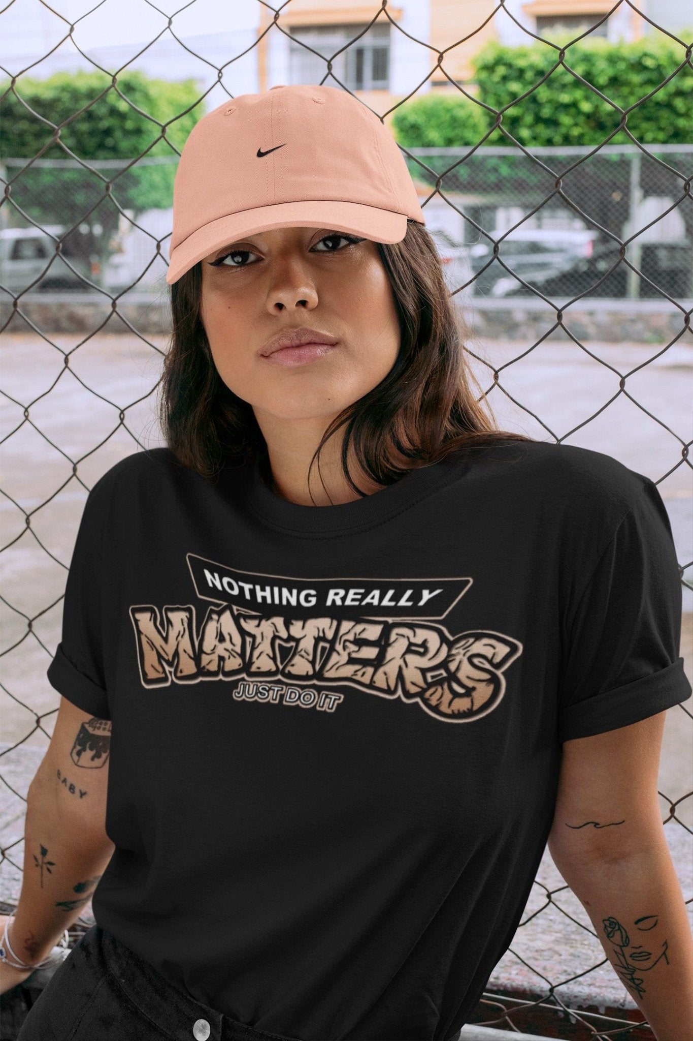 Nothing Matters Unisex Tops - Air Jordan 4 Shimmer