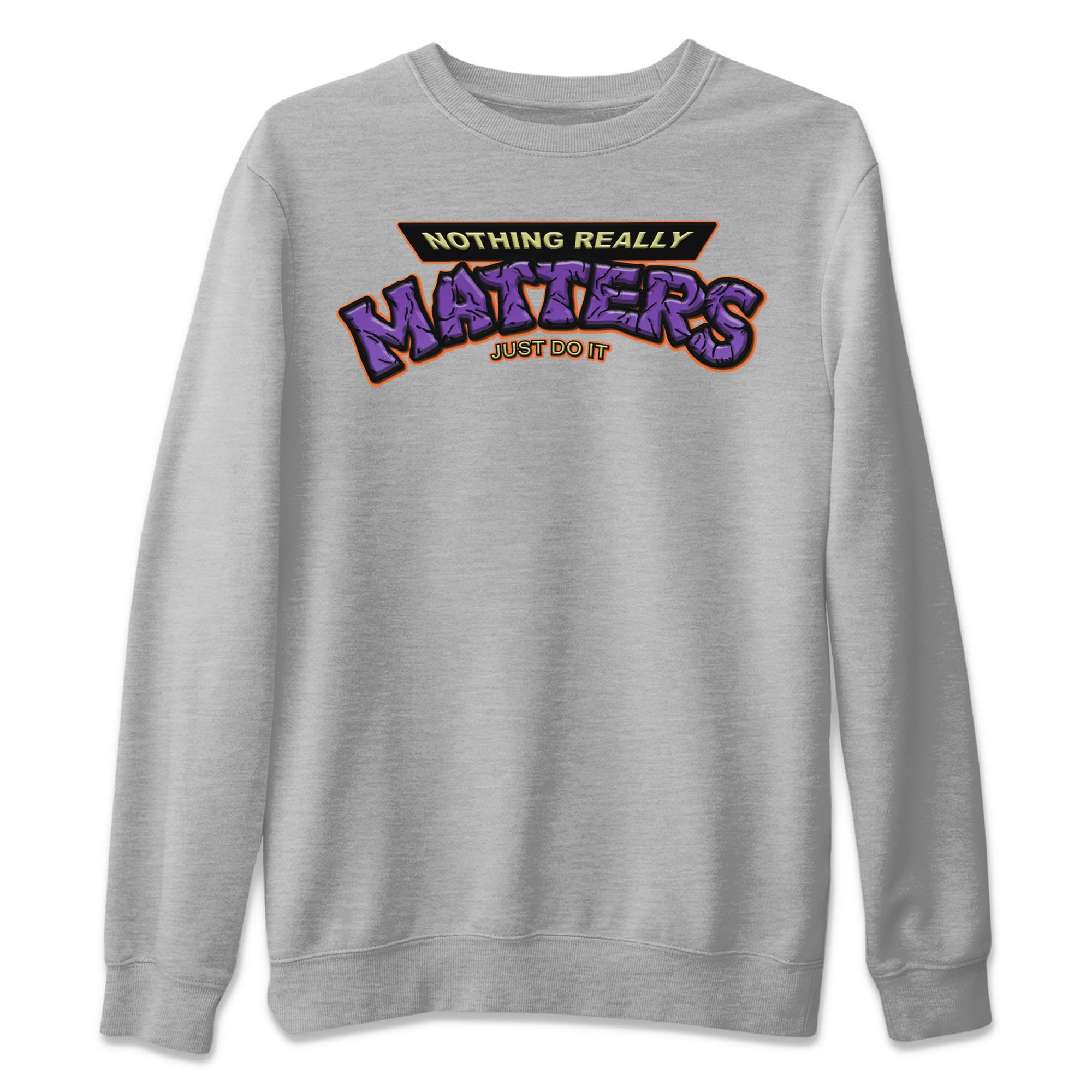 Nothing Matters Unisex Tops - Air Jordan 4 Canyon Purple