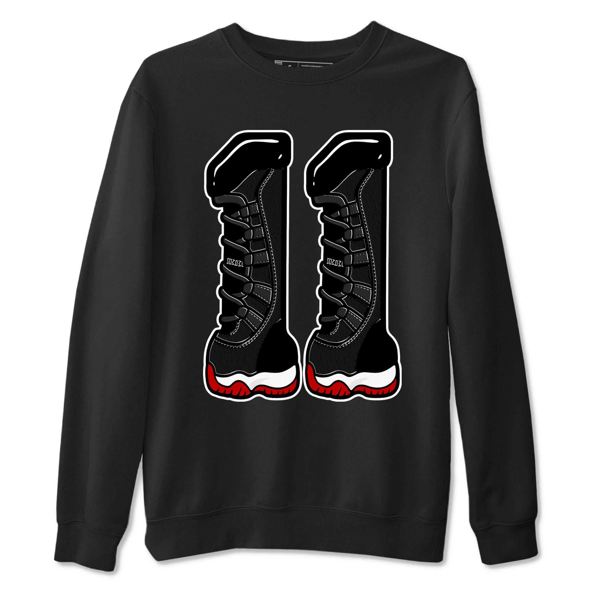 Number 11 snkmatch Tees - Air Jordan 11 Bred