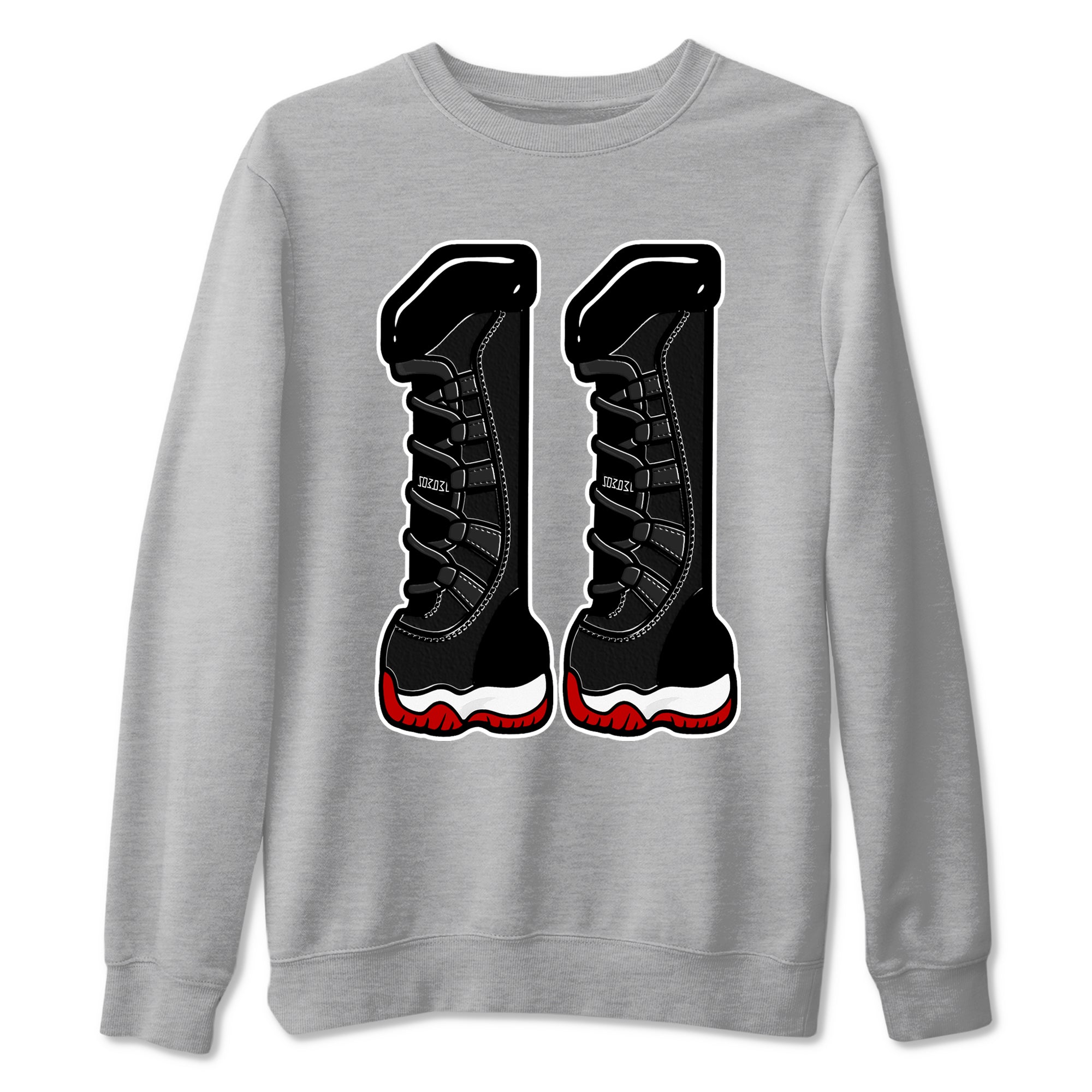 Number 11 snkmatch Tees - Air Jordan 11 Bred