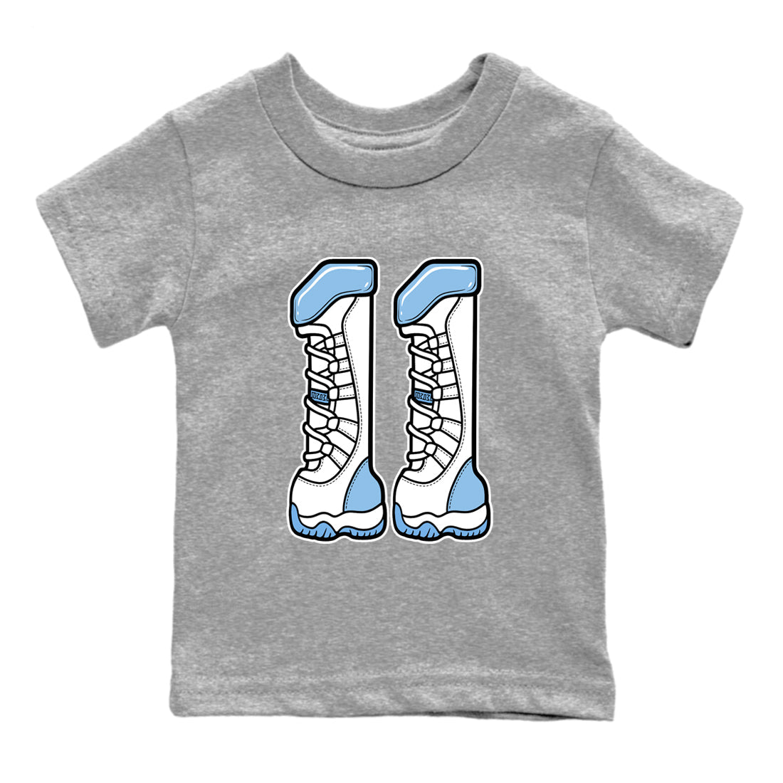 Number 11 snkmatch Tees Kids - Air Jordan 11 Legend Blue