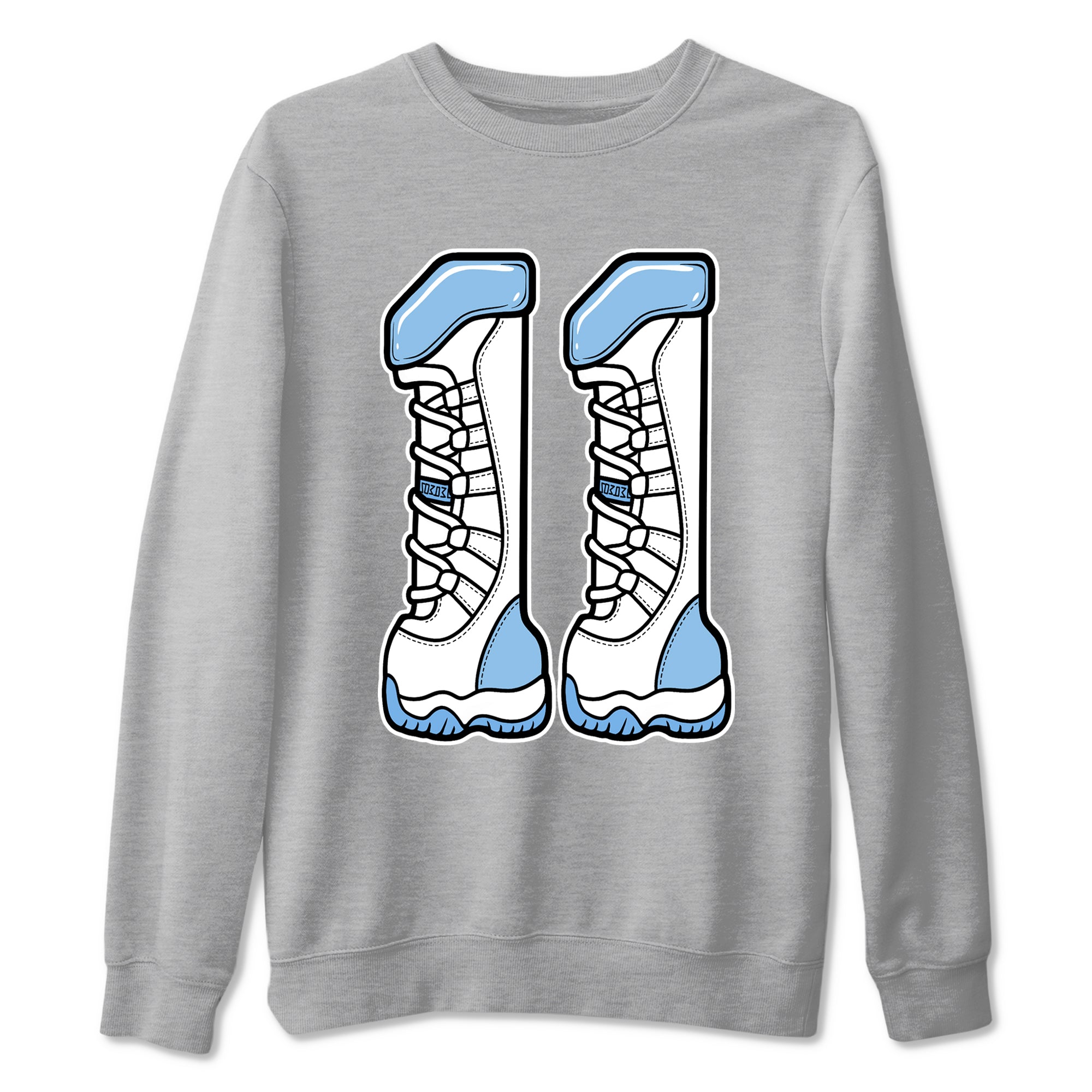 Number 11 snkmatch Tees - Air Jordan 11 Legend Blue