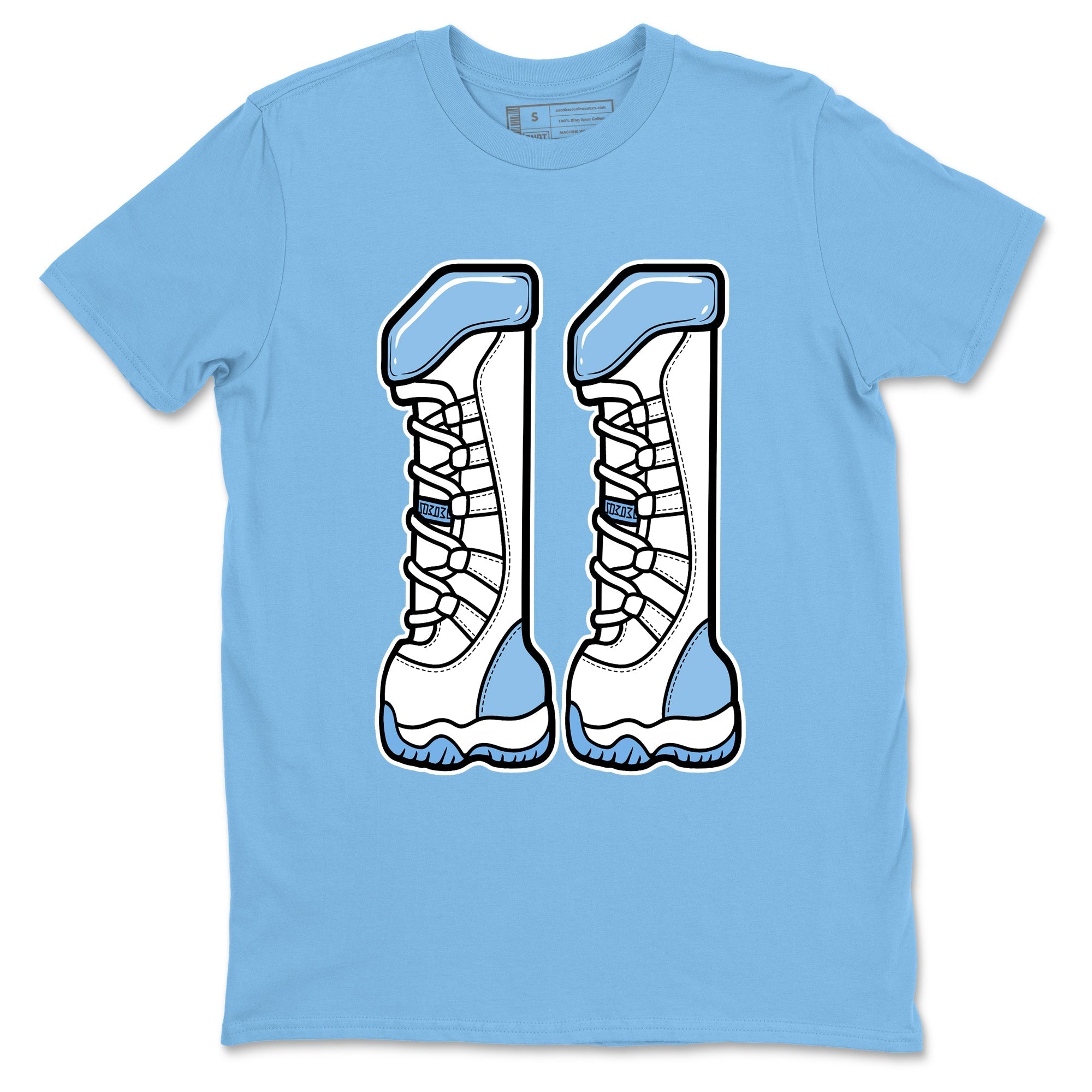 Number 11 snkmatch Tees - Air Jordan 11 Legend Blue