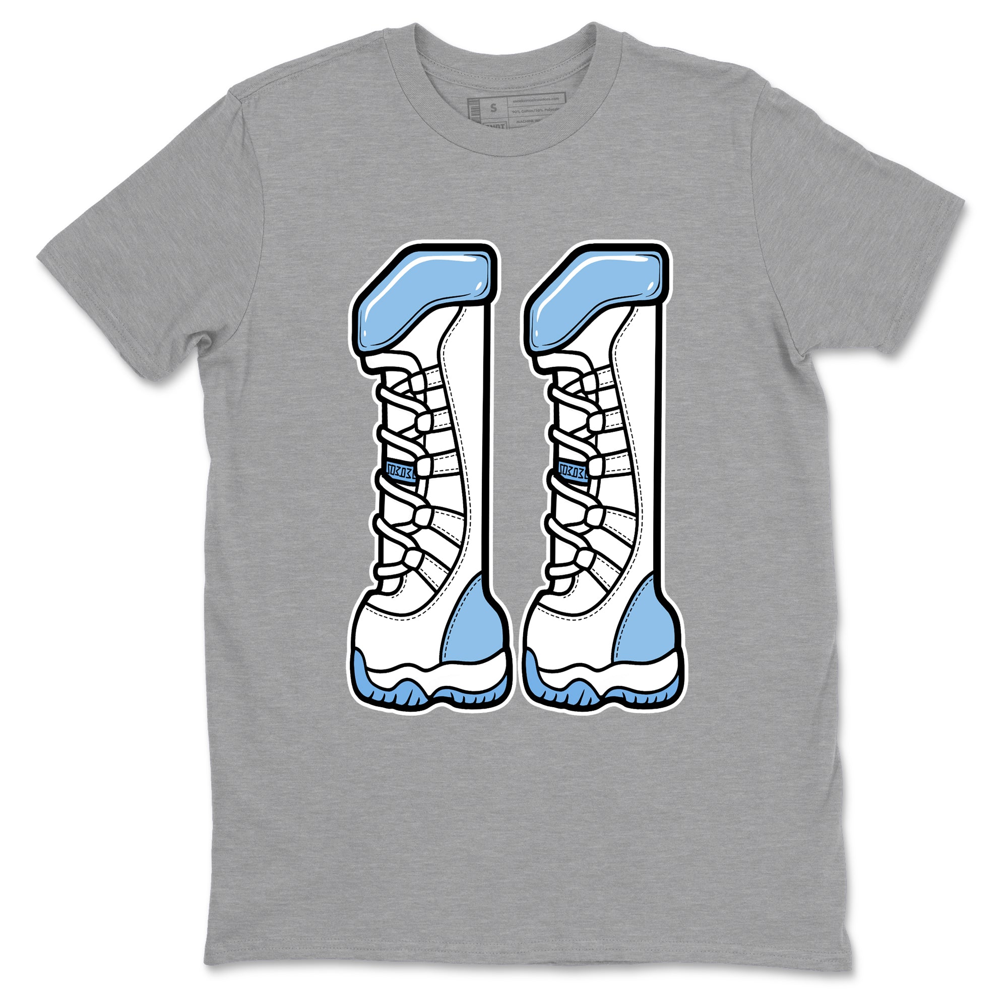 Number 11 snkmatch Tees - Air Jordan 11 Legend Blue