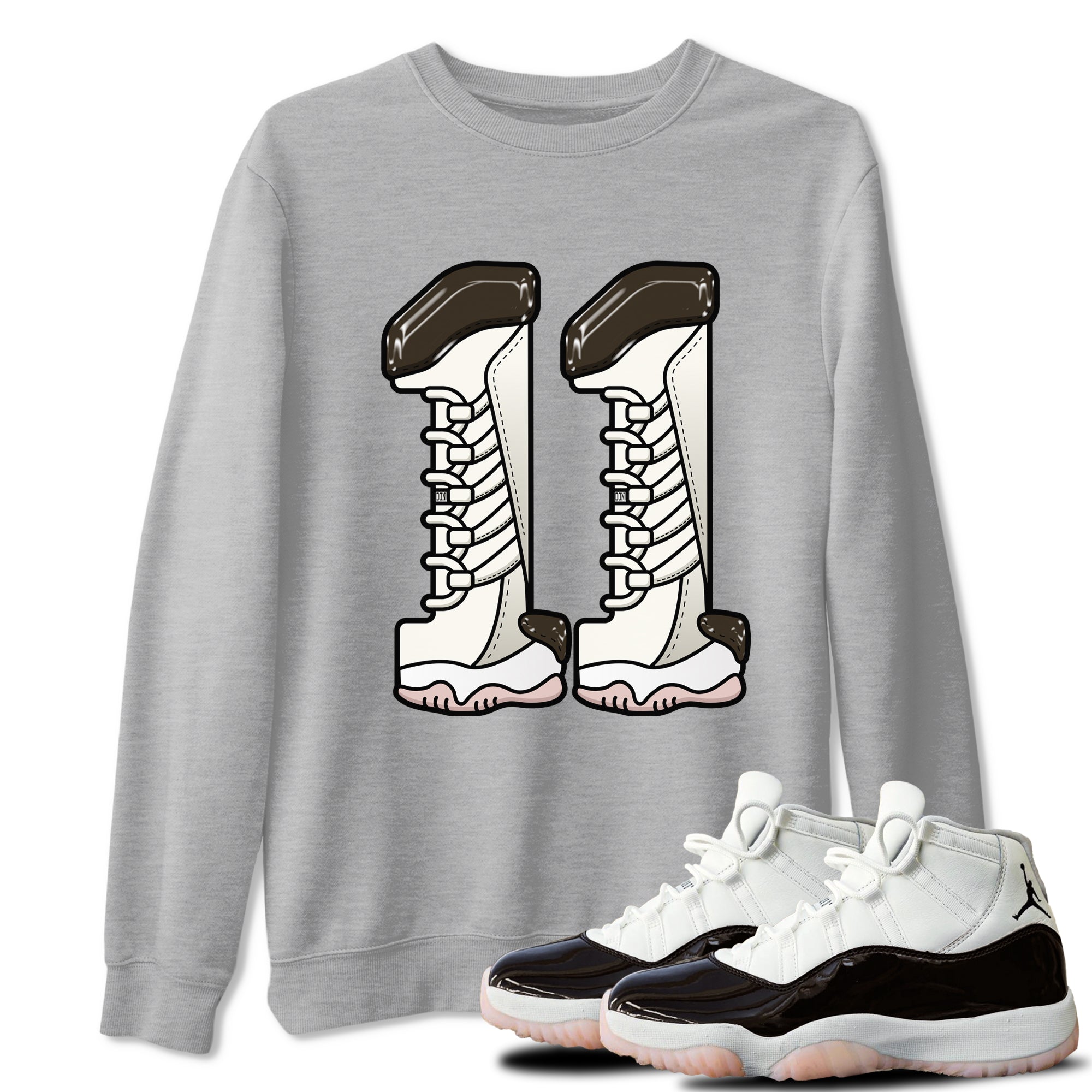 Number 11 snkmatch Tee - Air Jordan 11 Neapolitan