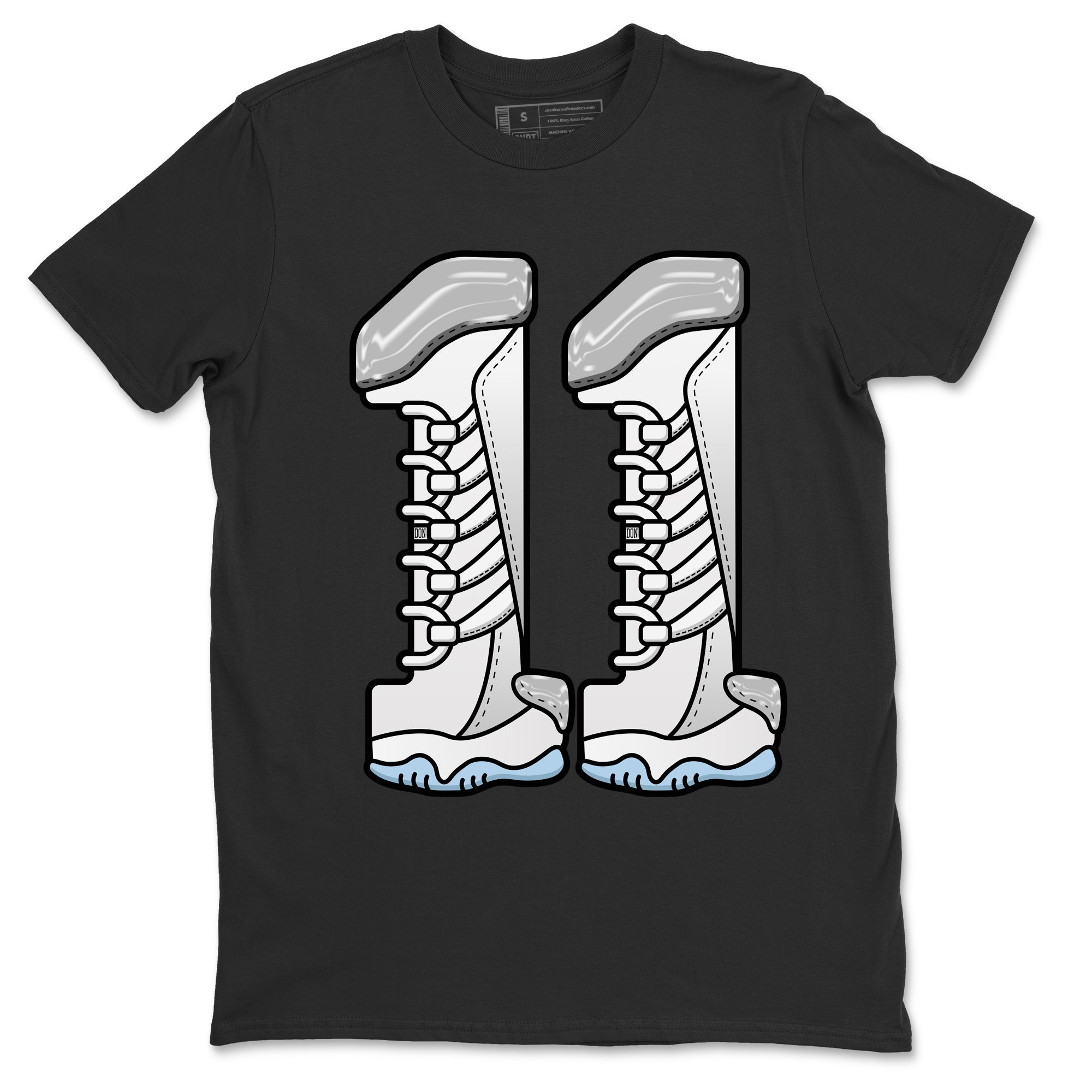 Number 11 Unisex Tops - Air Jordan 11 White Cement