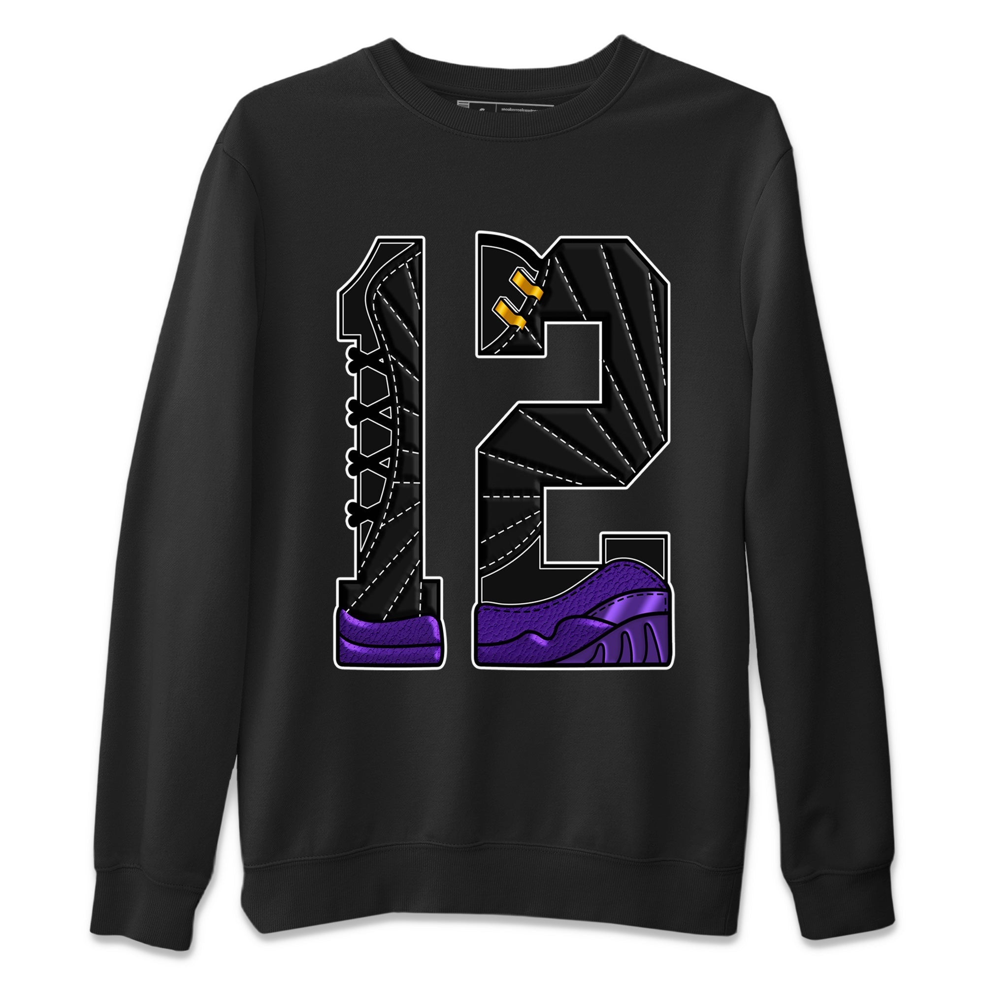 Number 12 Unisex Tops - Air Jordan 12 Field Purple
