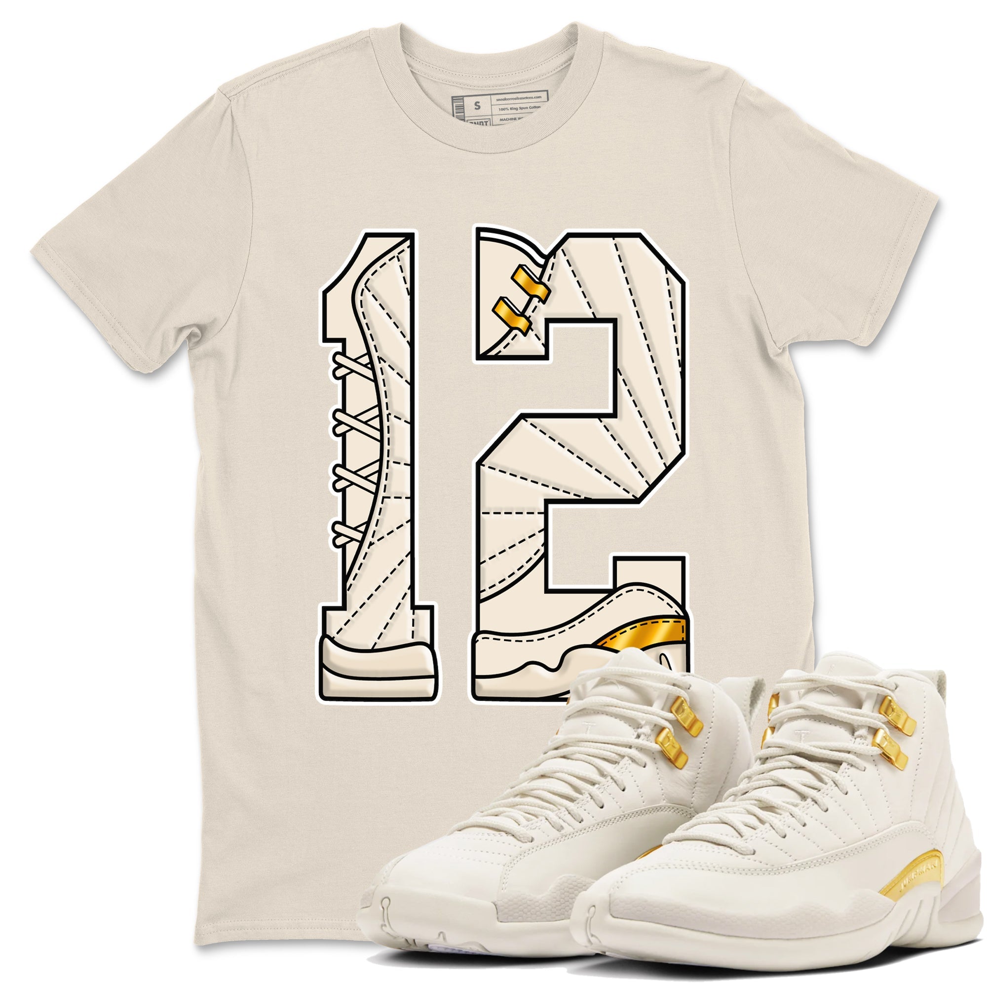 Number 12 snkmatch Tees - Air Jordan 12 Phantom