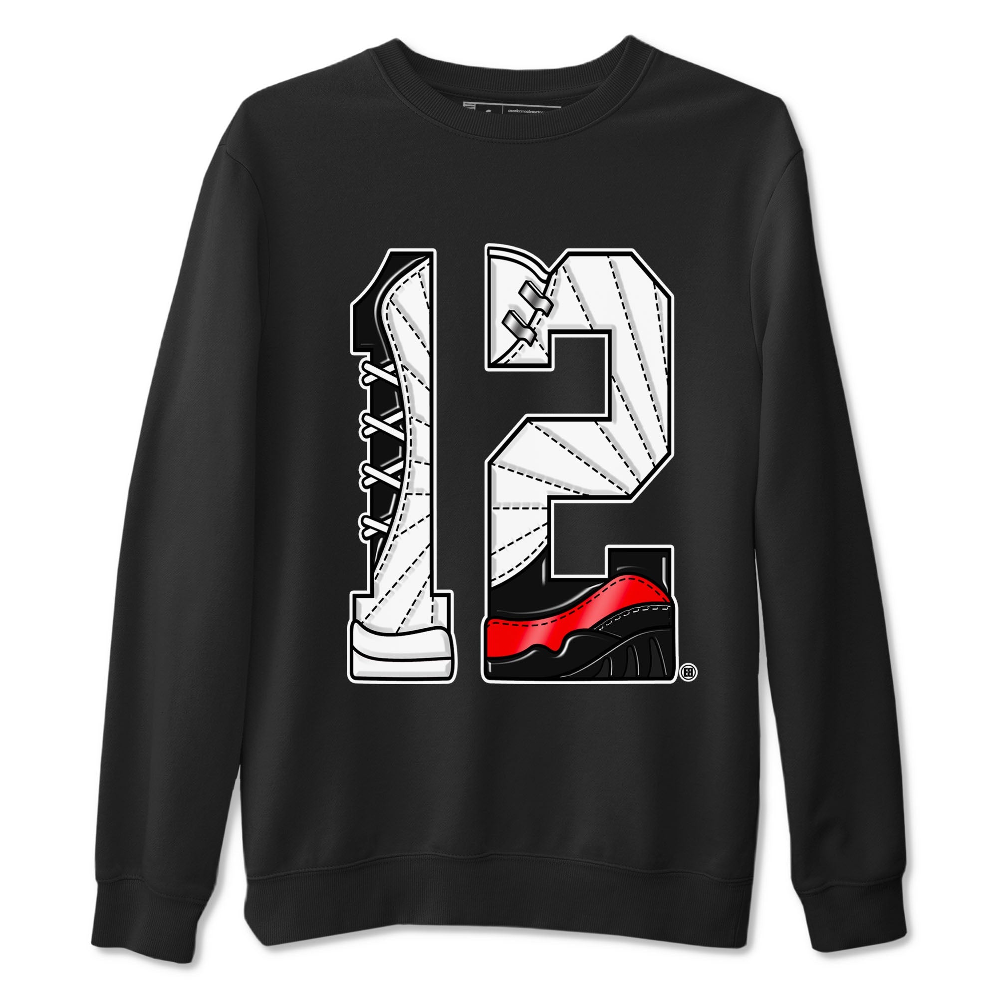 Number 12 snkmatch Tees - Air Jordan 12 Taxi Flip