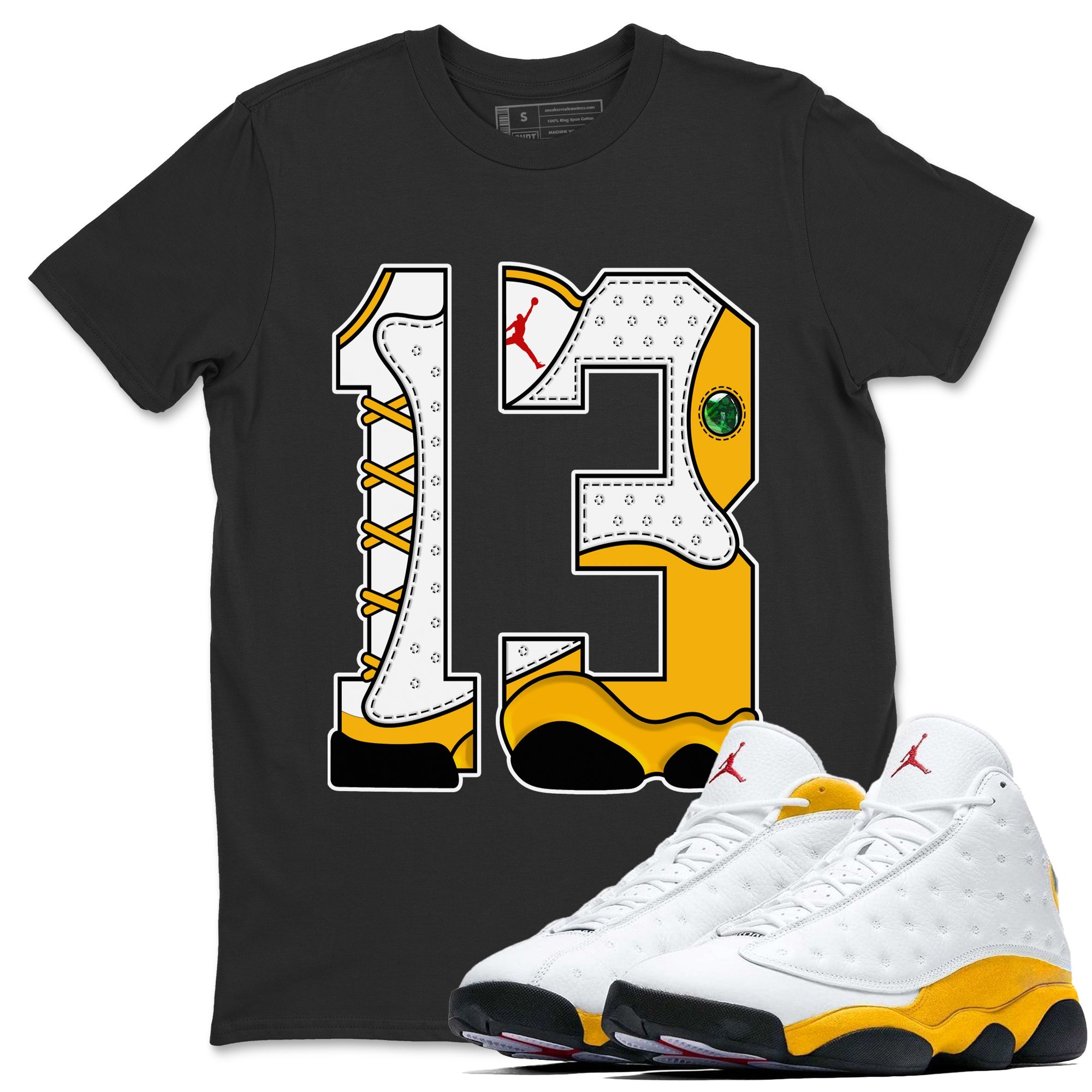 Number 13 Unisex Tops - Air Jordan 13 Del Sol
