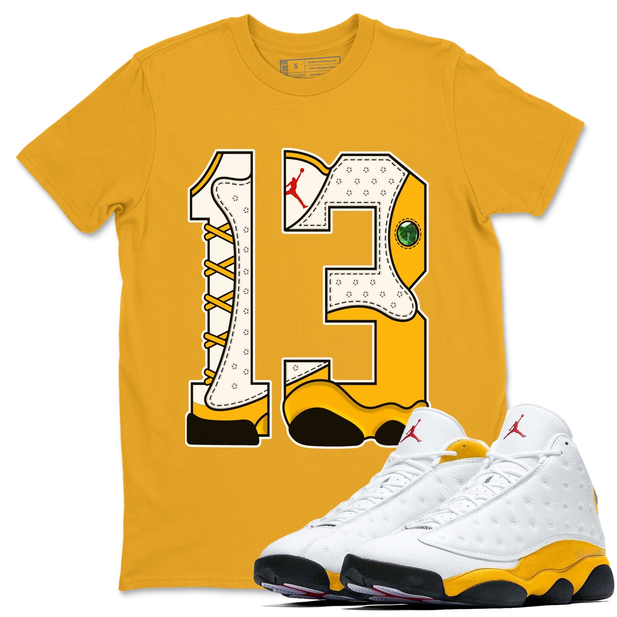 Number 13 Unisex Tops - Air Jordan 13 Del Sol