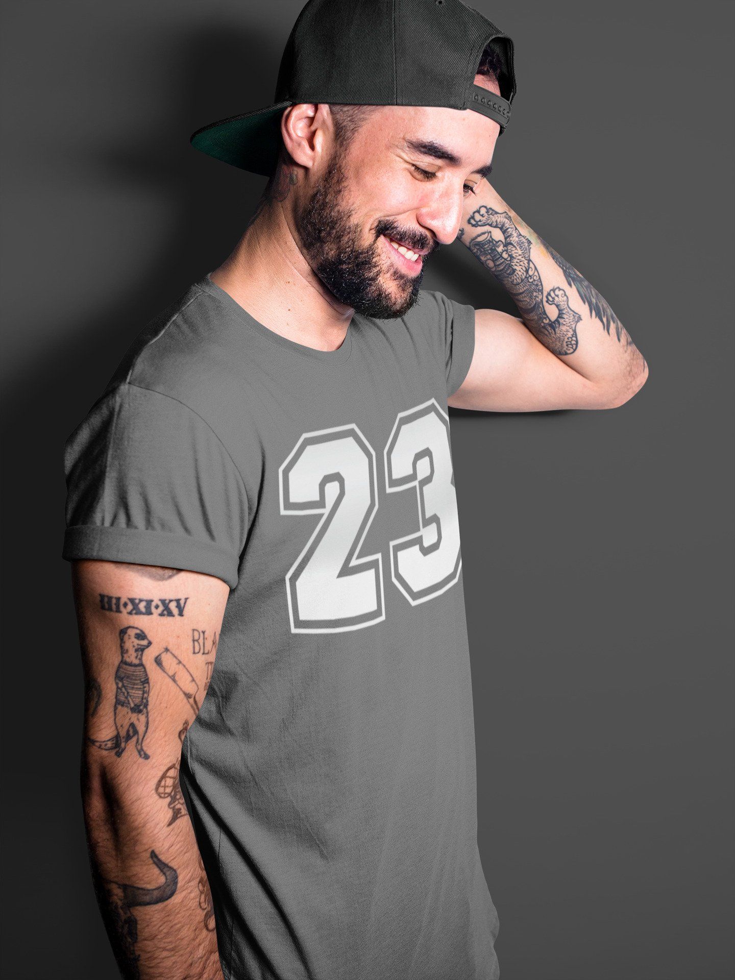 Number 23 Unisex Tops - Air Jordan 1 Silver Toe