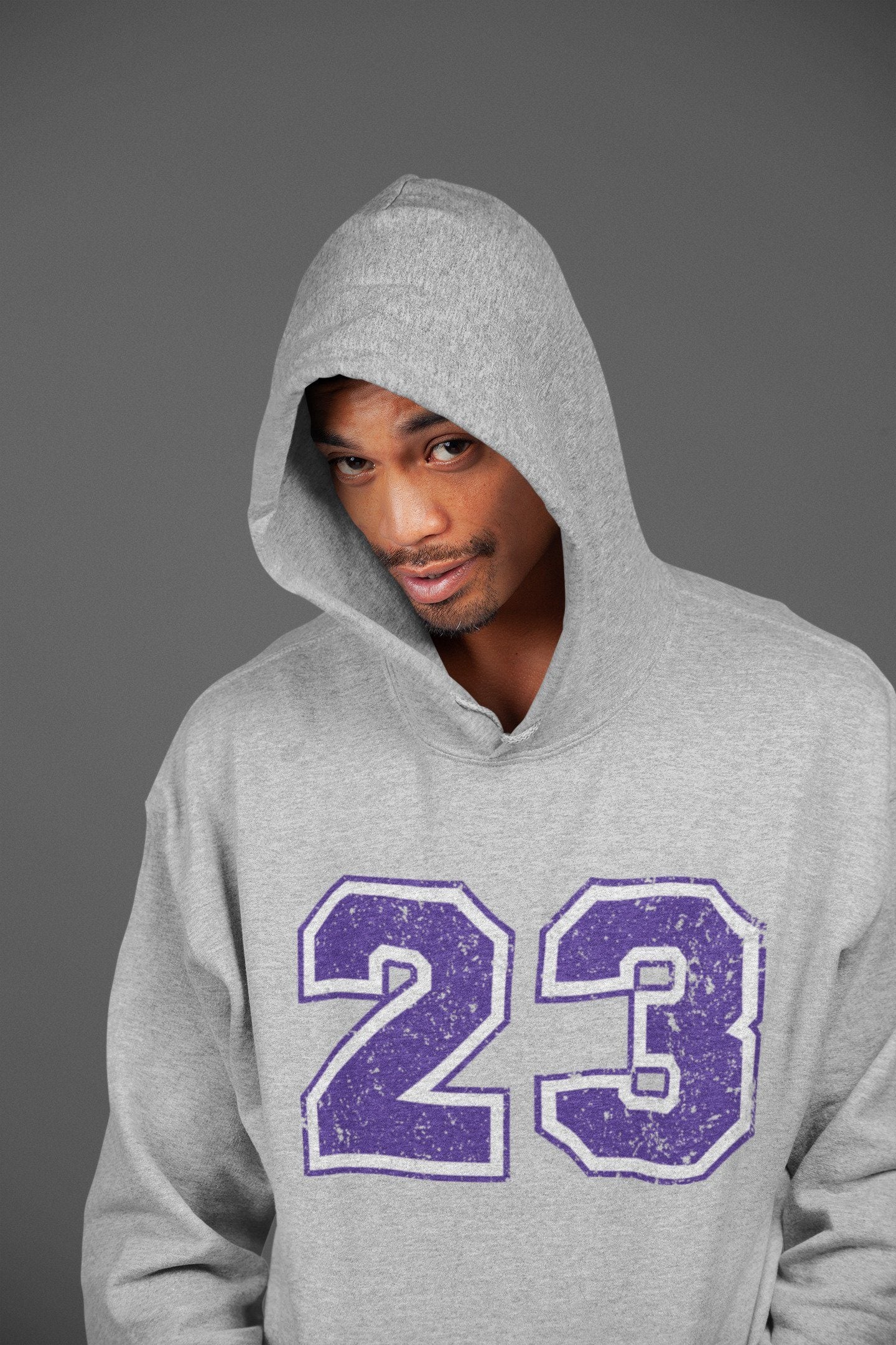 Number 23 Unisex Tops - Air Jordan 1 WMNS Court Purple