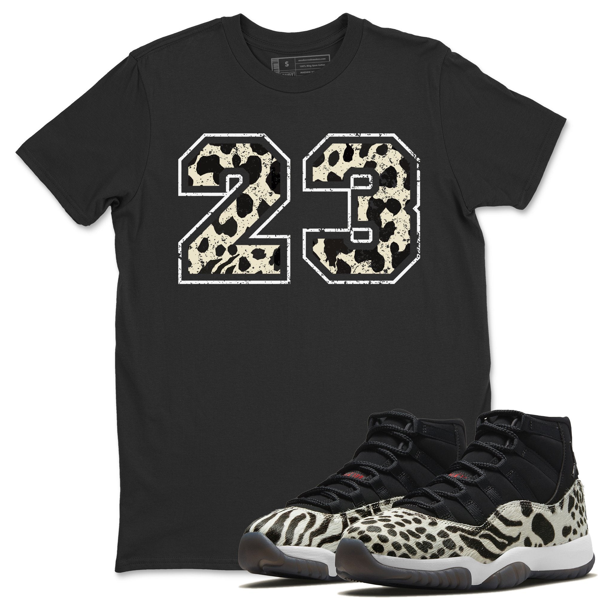 Number 23 Unisex Tops - Air Jordan 11 Animal Instinct