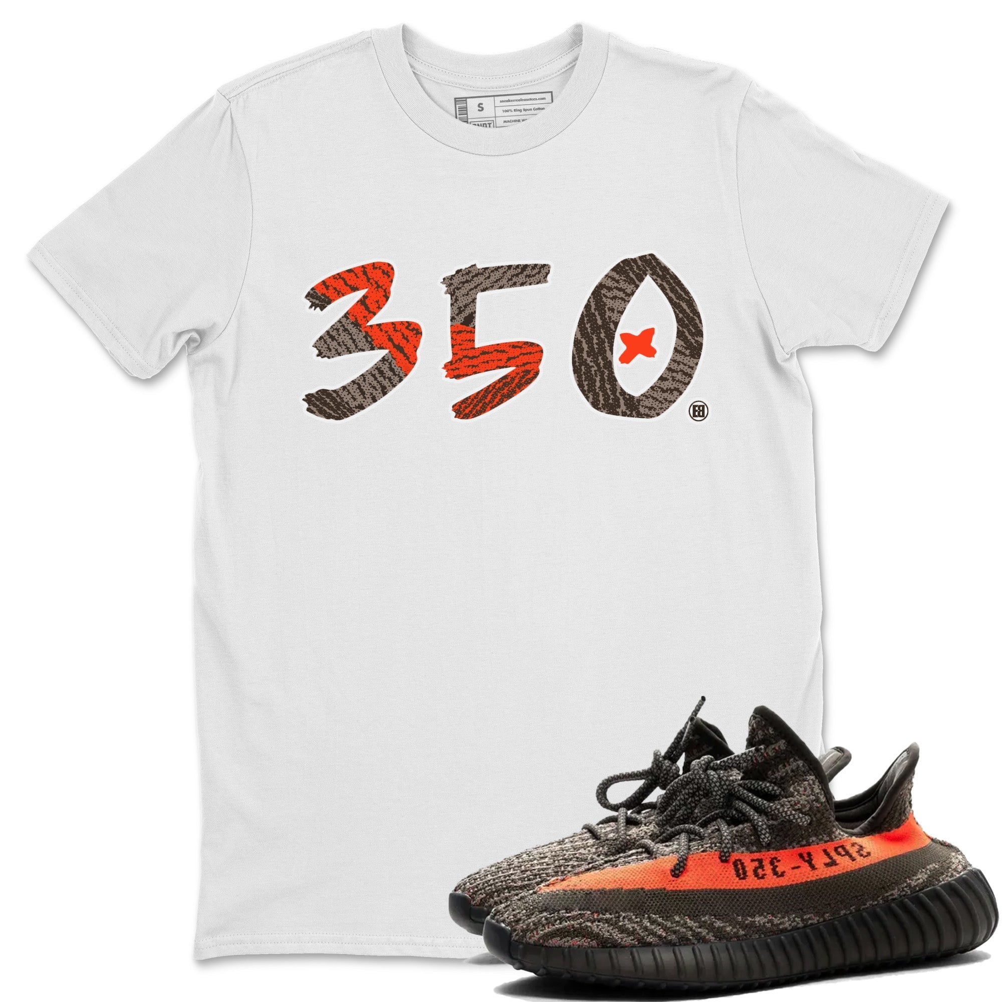 Number 350 Unisex Tops - Yeezy 350 Carbon Beluga