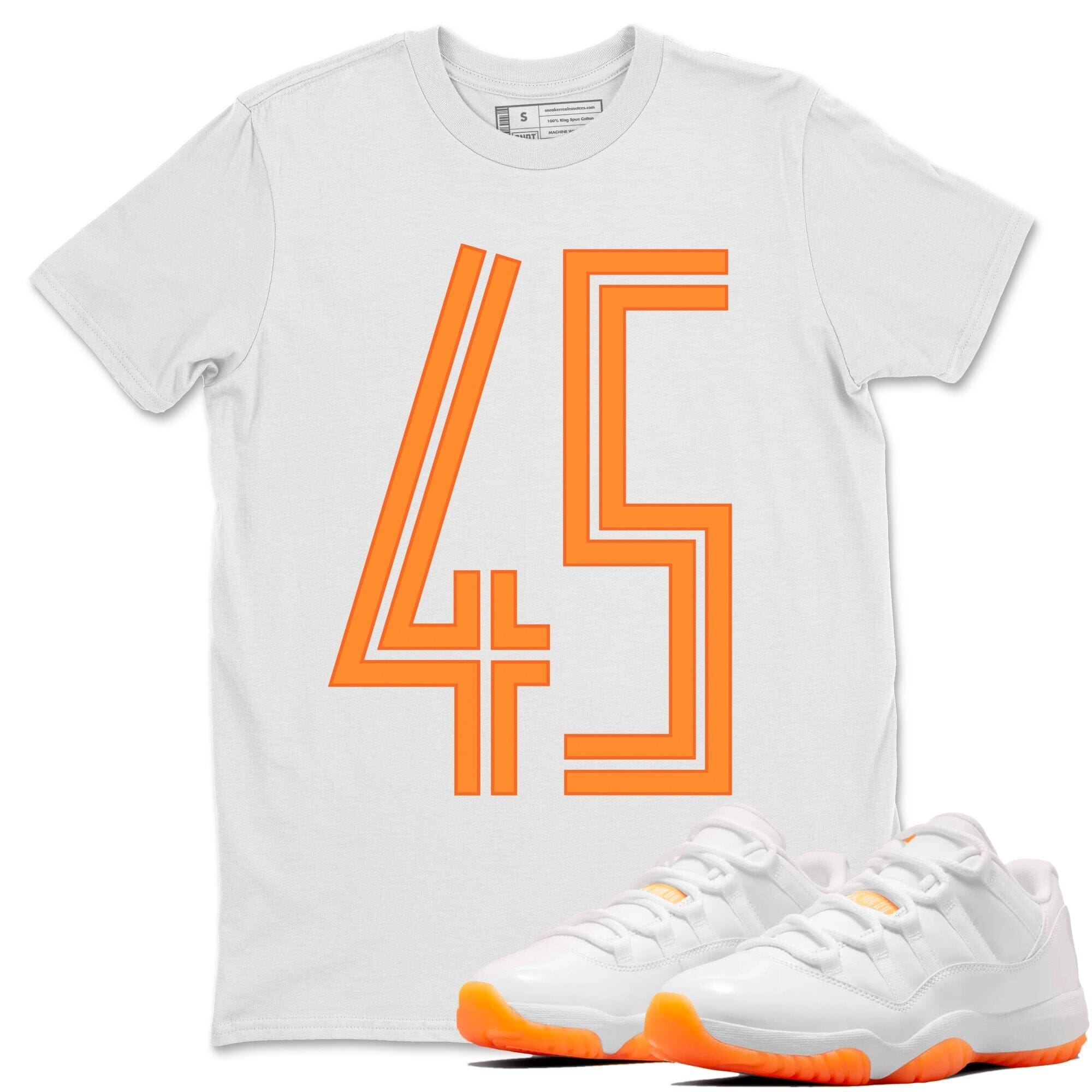 Number 45 Unisex Tops - Air Jordan 11 Citrus