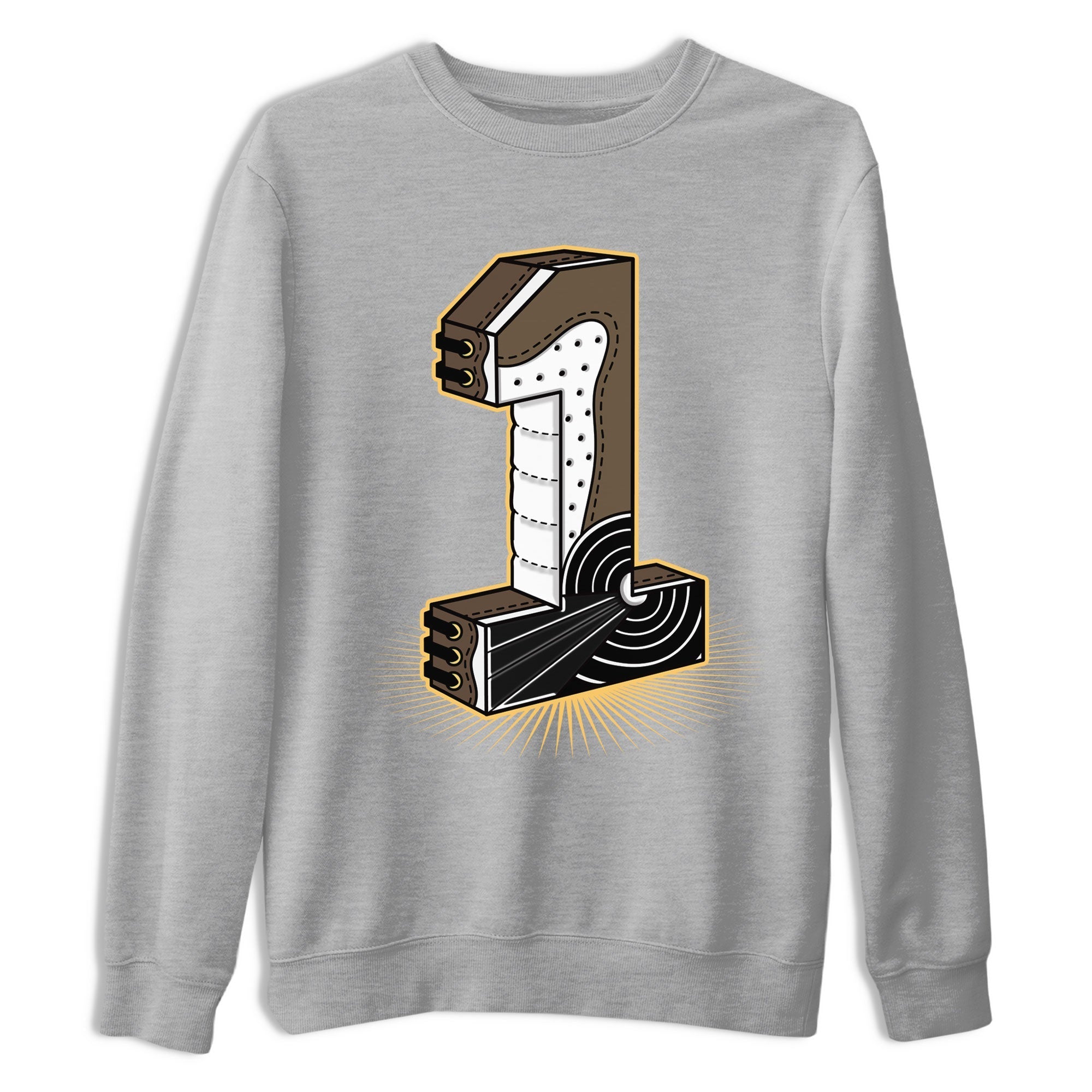 Number Statue snkmatch Tee - Air Jordan 1 Palomino