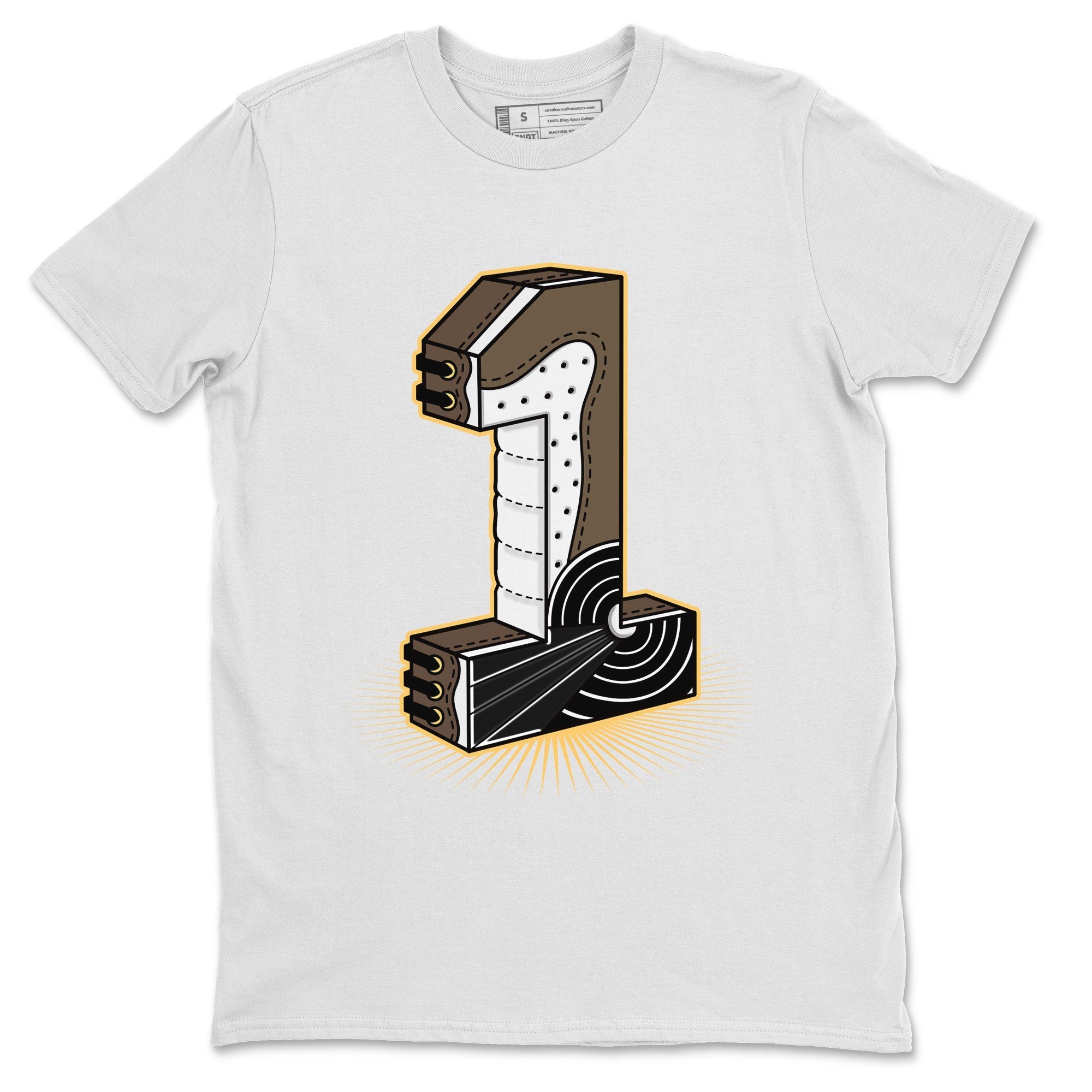 Number Statue snkmatch Tee - Air Jordan 1 Palomino