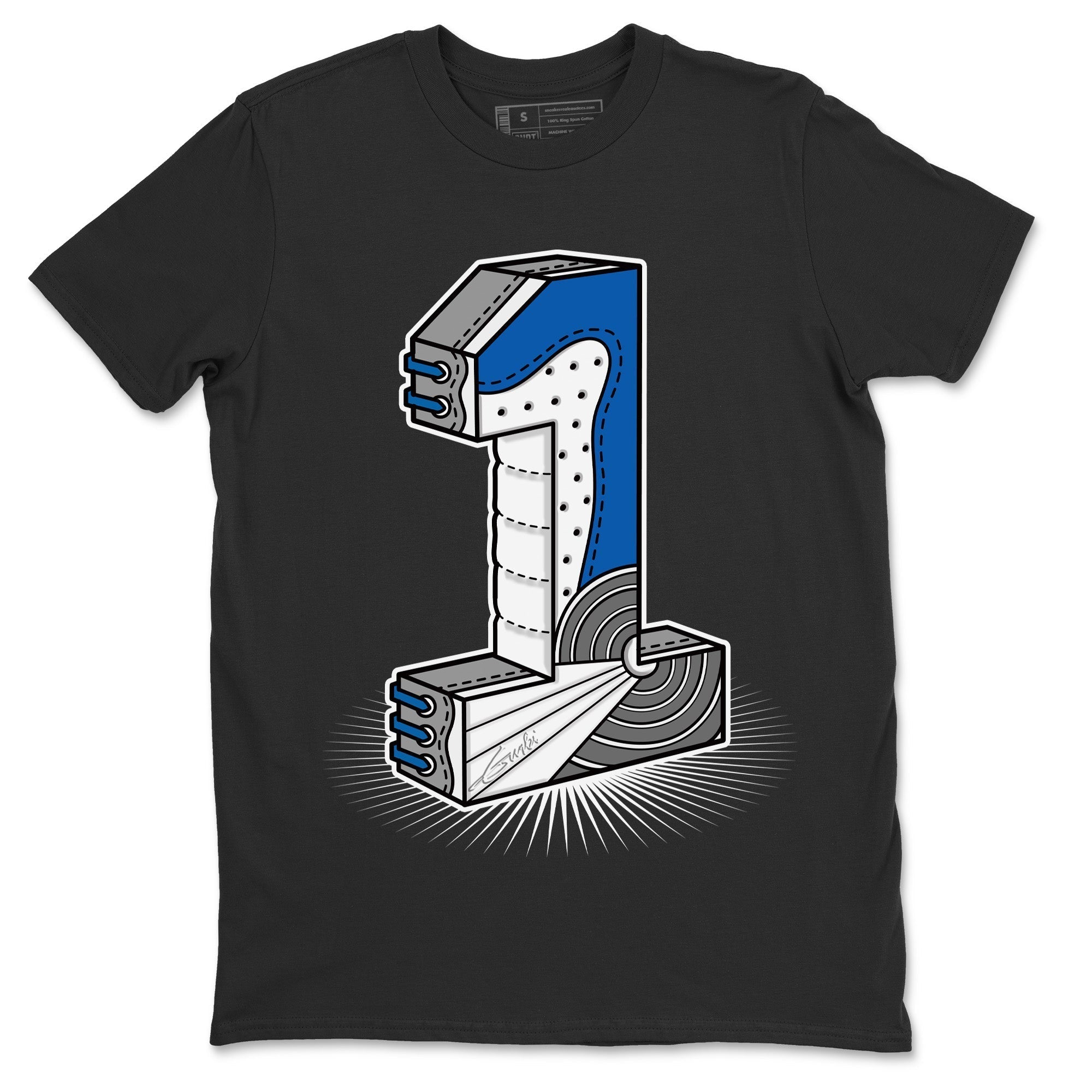 Number Statue Unisex Tops - Air Jordan 1 True Blue