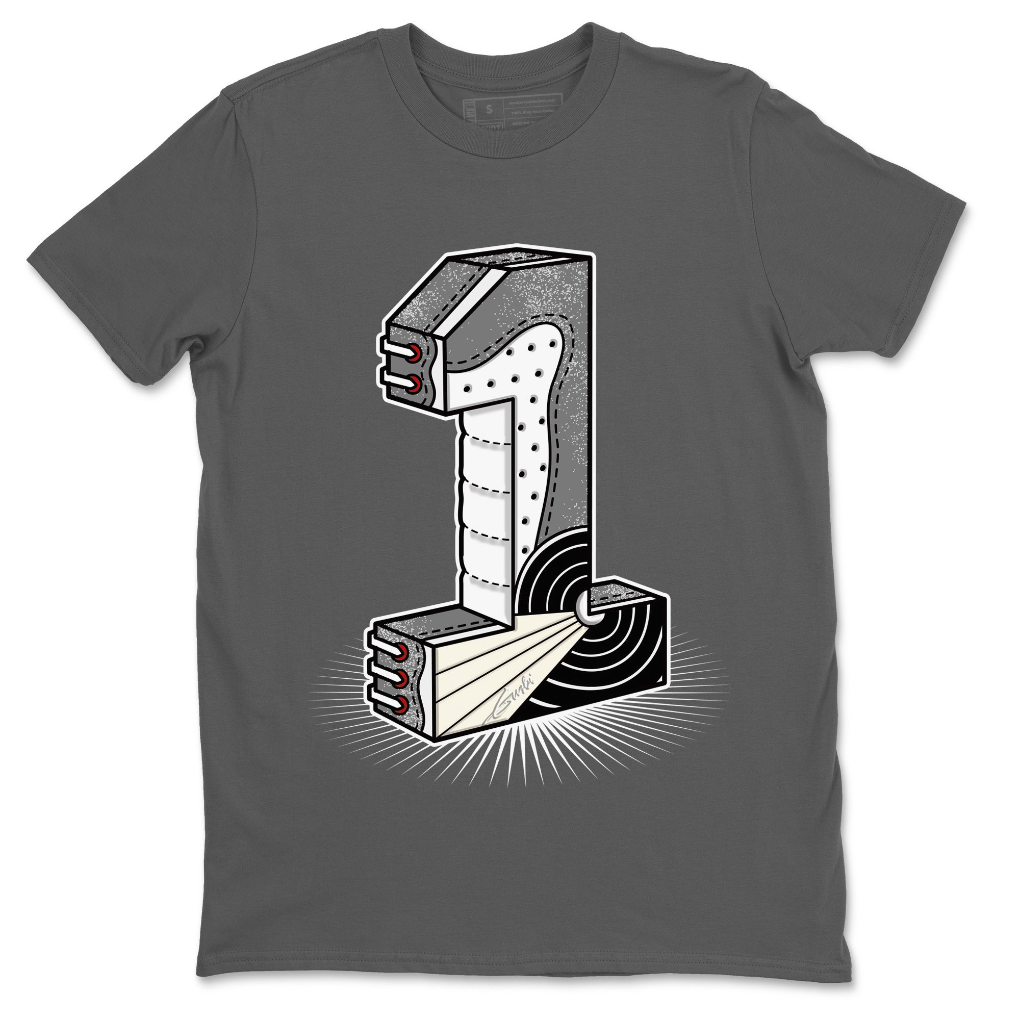 Number Statue Unisex Tops - Air Jordan 1 Washed Heritage