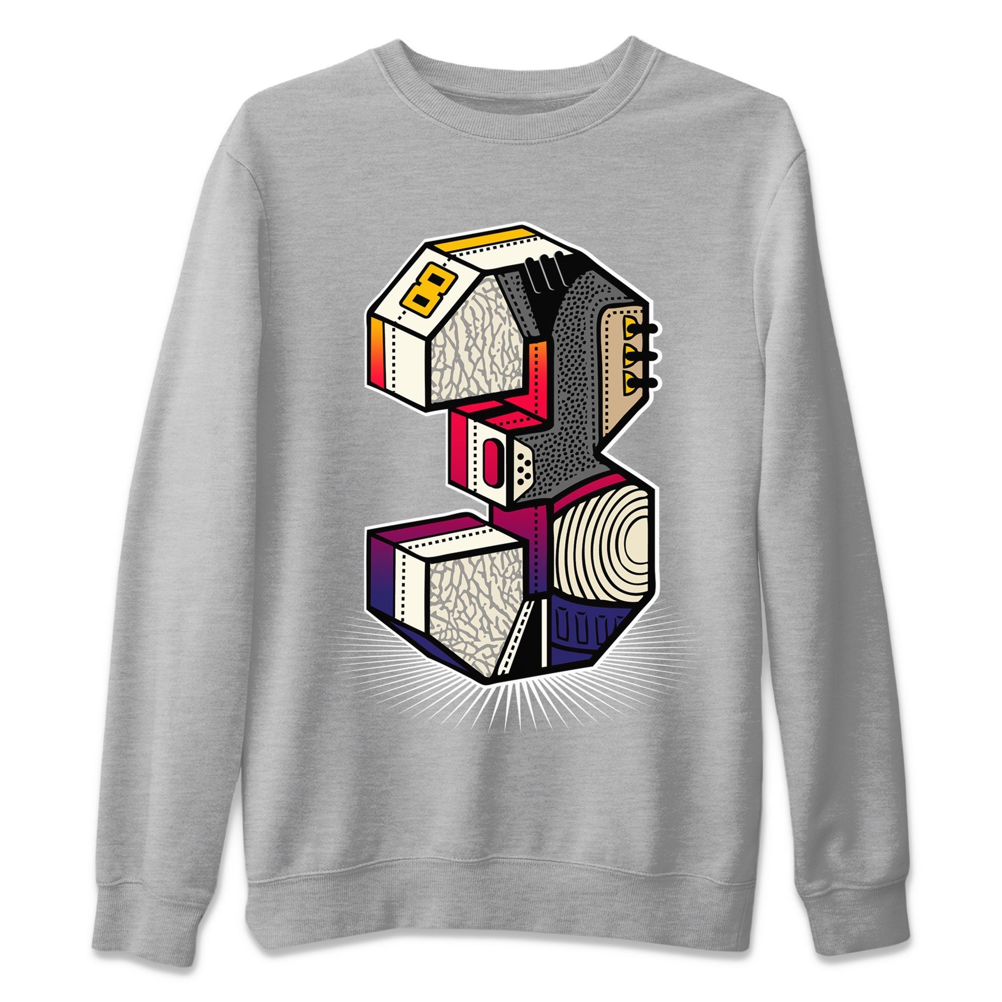 Number Statue snkmatch Tee - Air Jordan 3 J Balvin